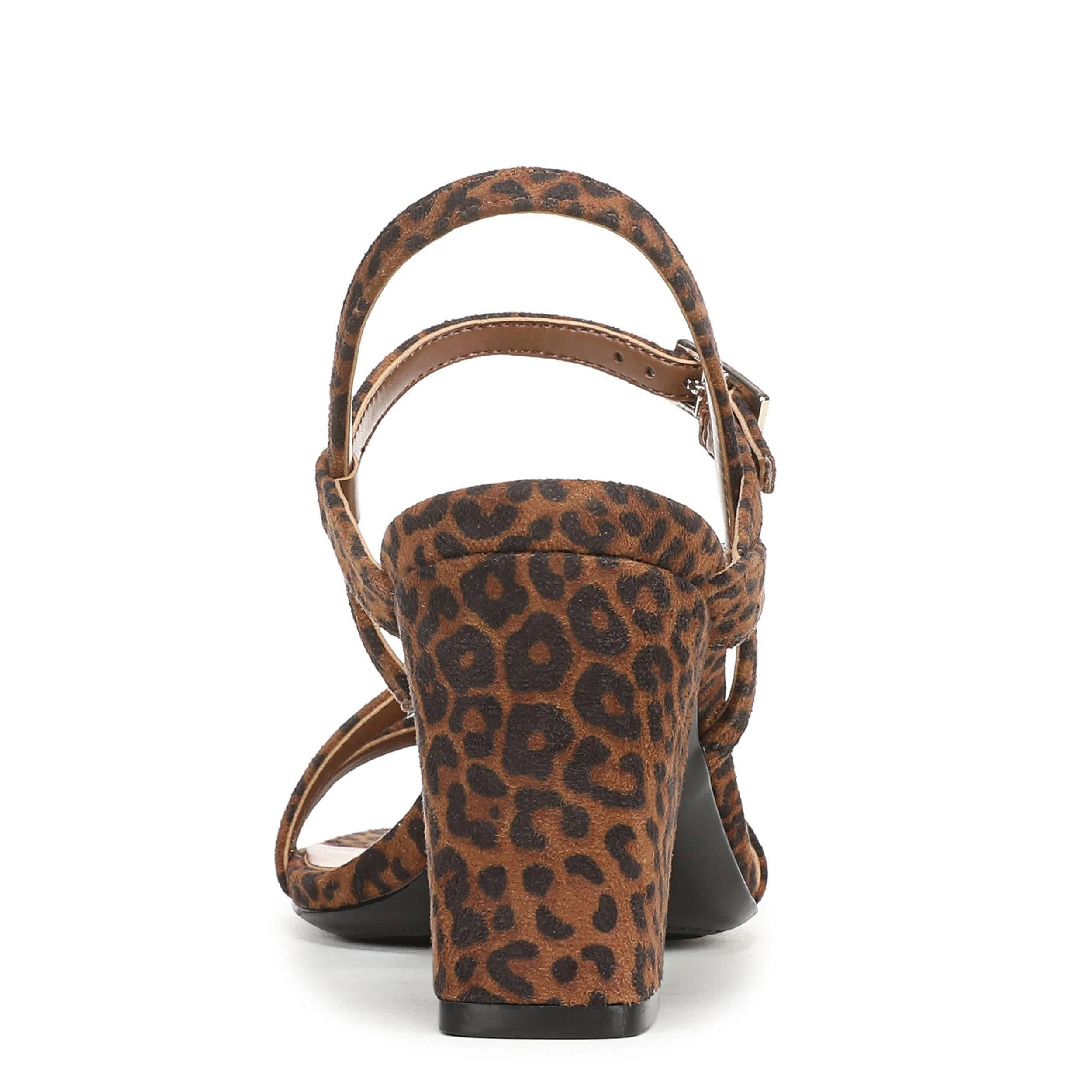 NATURALIZER-WOMENS HARA SANDAL-BROWN & LEOPARD