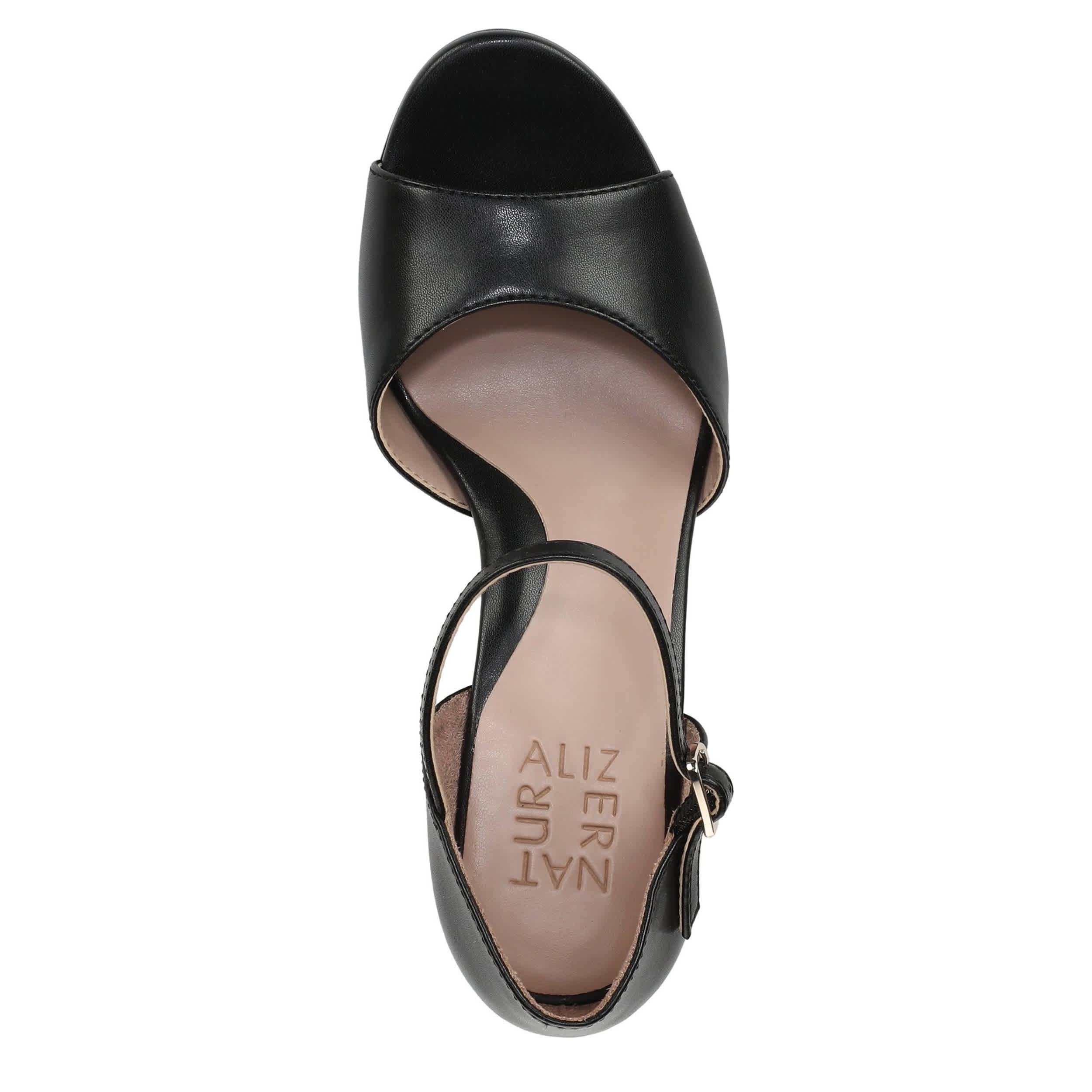 NATURALIZER-WOMENS NOVI PUMP-BLACK & 