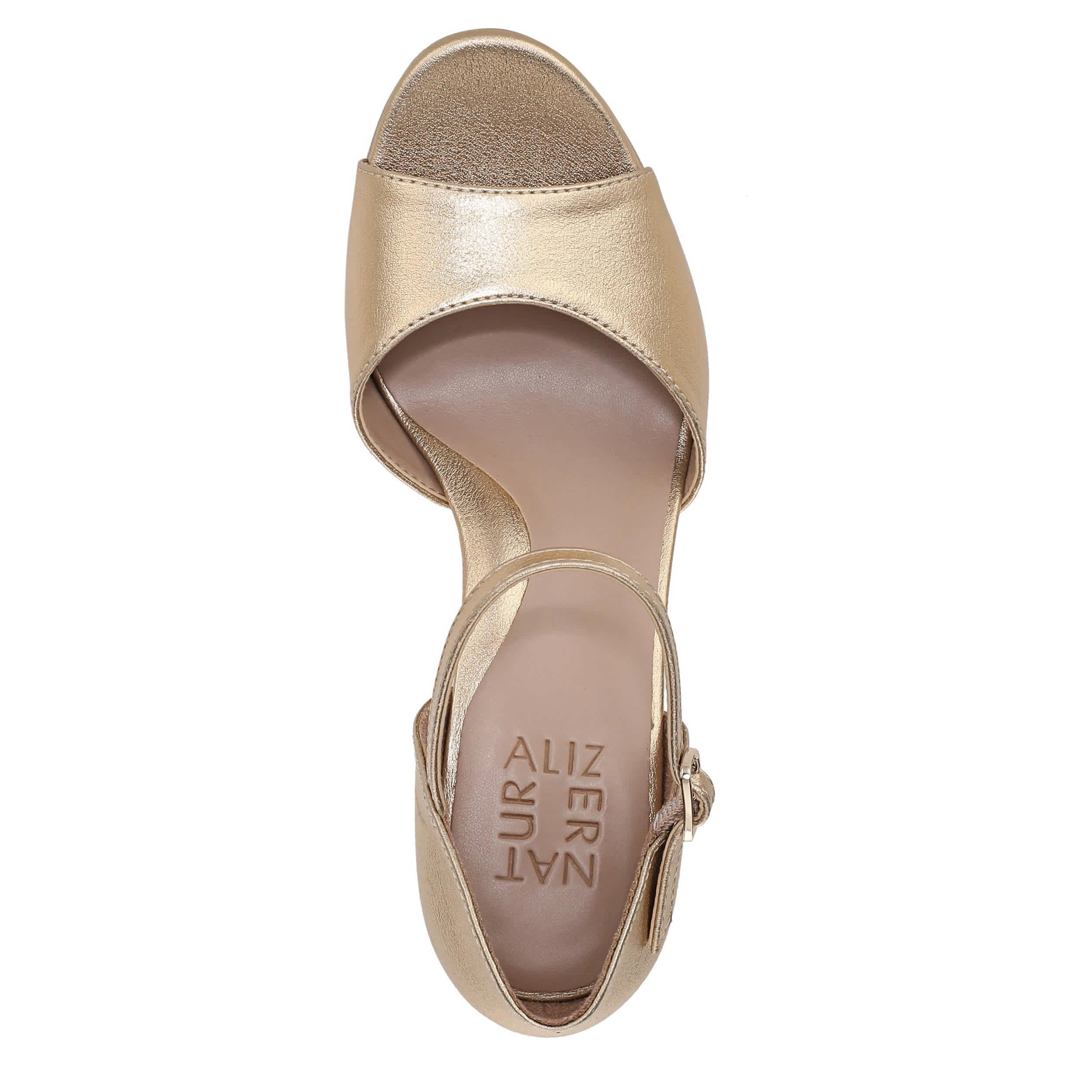 NATURALIZER-WOMENS NOVI PUMP-CHAMPAGNE & 