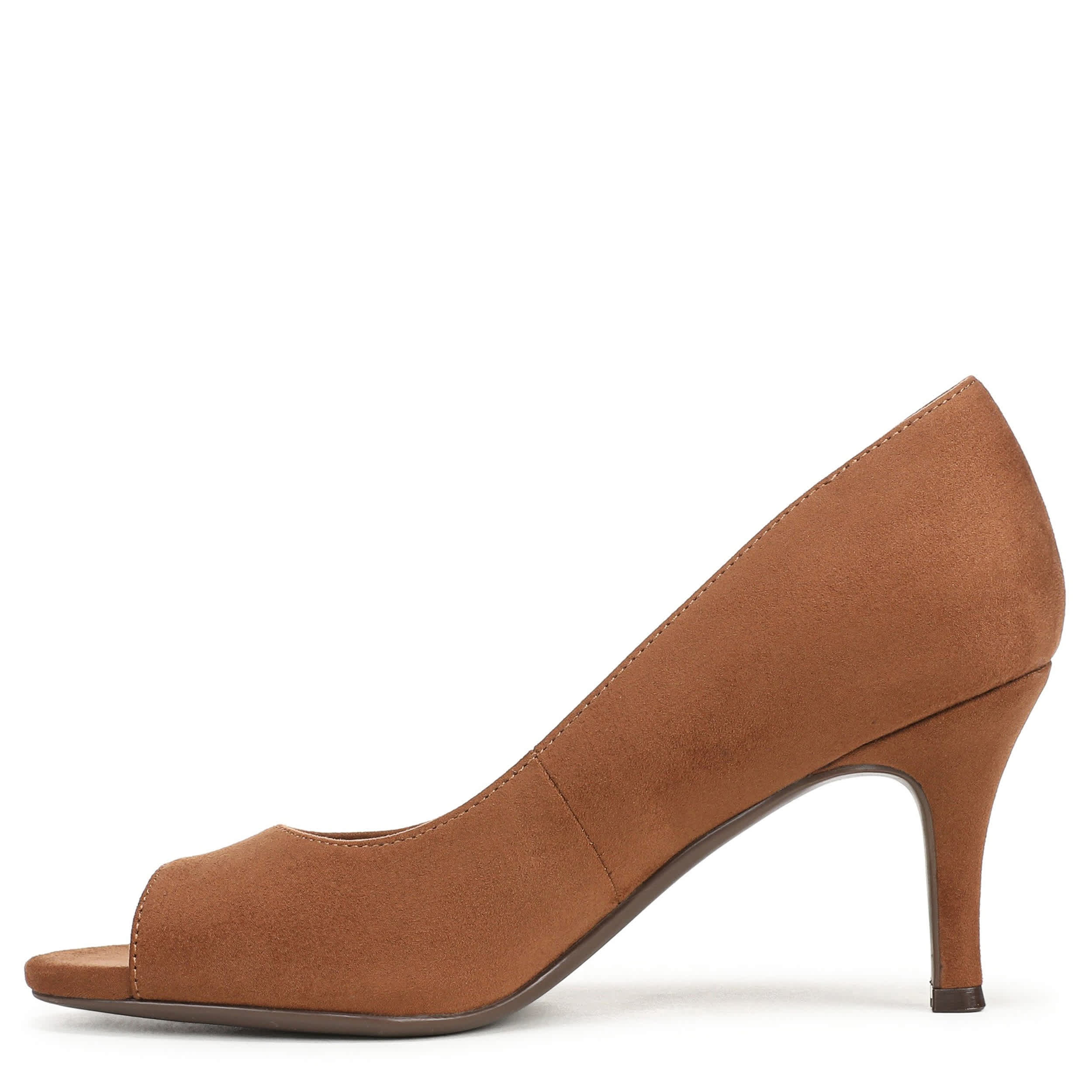NATURALIZER-WOMENS LOCKE PUMP-CHESTNUT & 