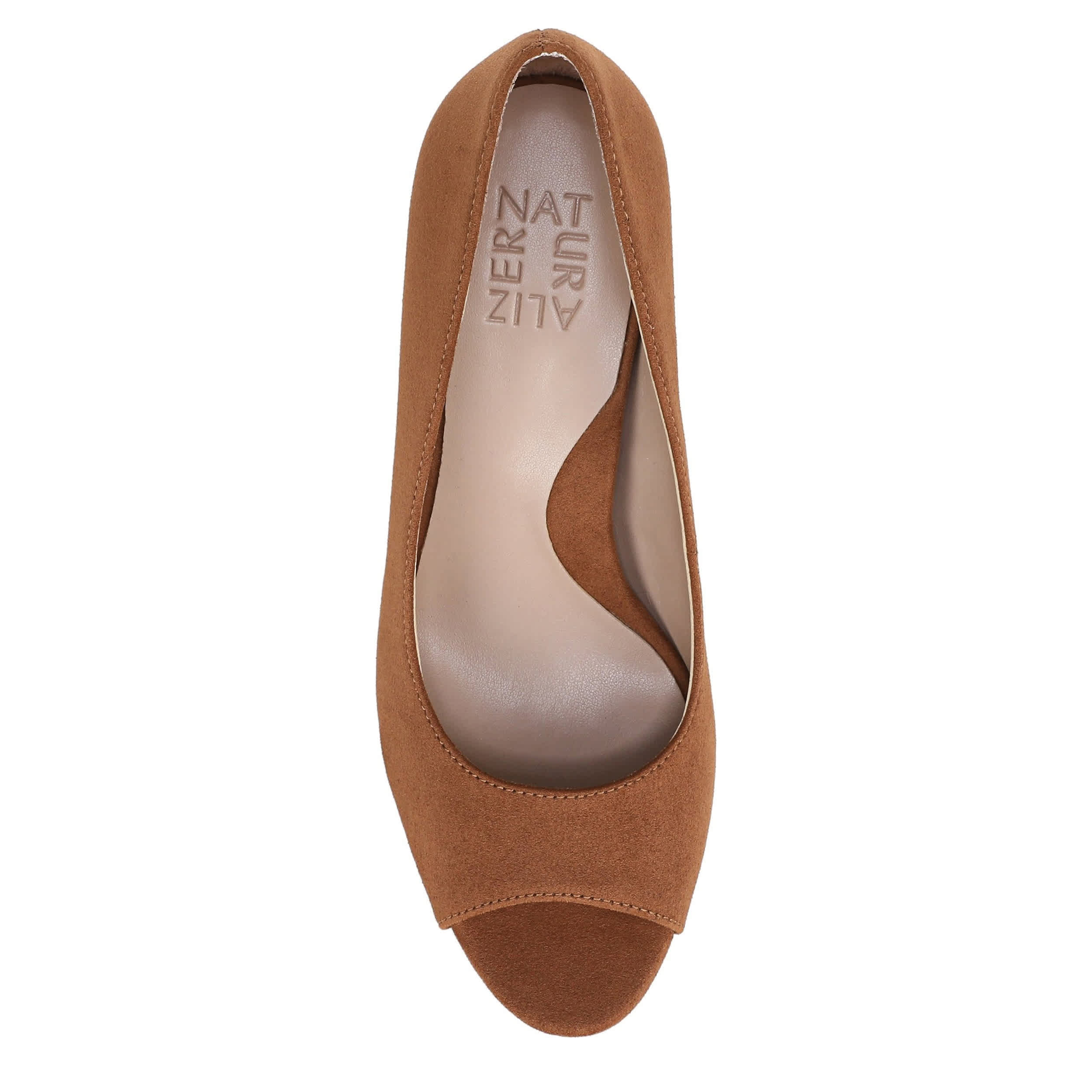 NATURALIZER-WOMENS LOCKE PUMP-CHESTNUT & 