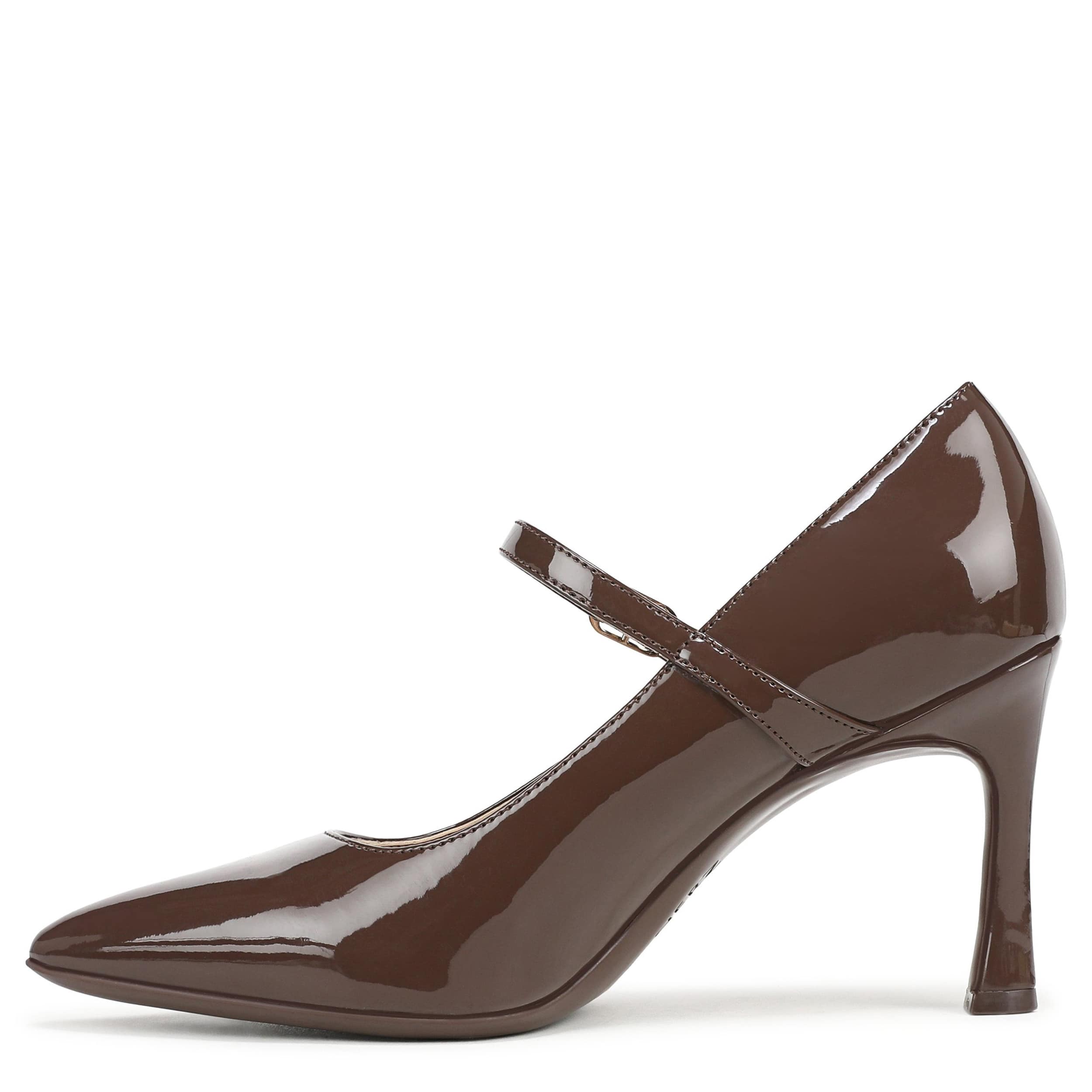 NATURALIZER-WOMENS BLAKELY PUMP-CHOCOLATE & 
