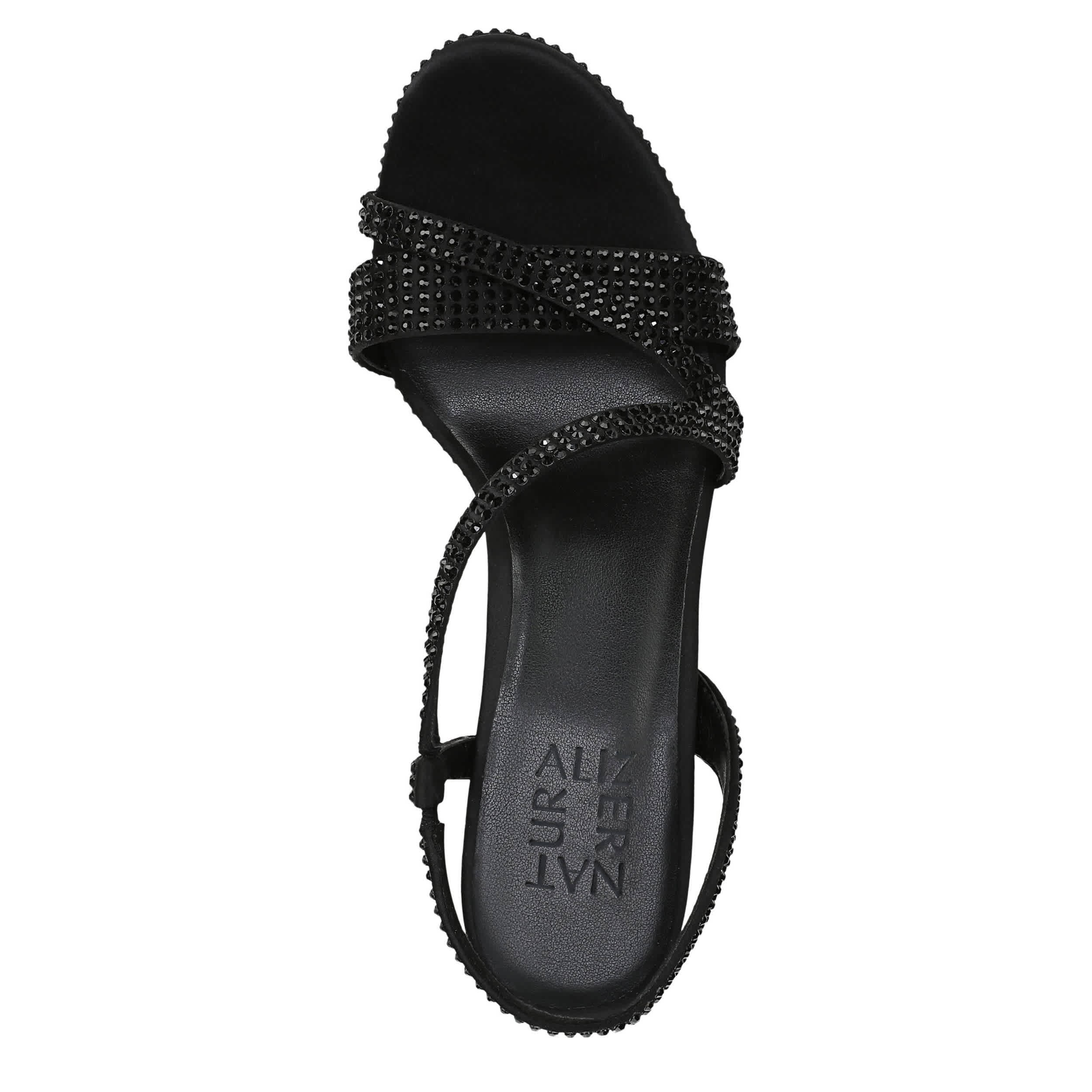 NATURALIZER-WOMENS ABBY2 PUMP-BLACK & 