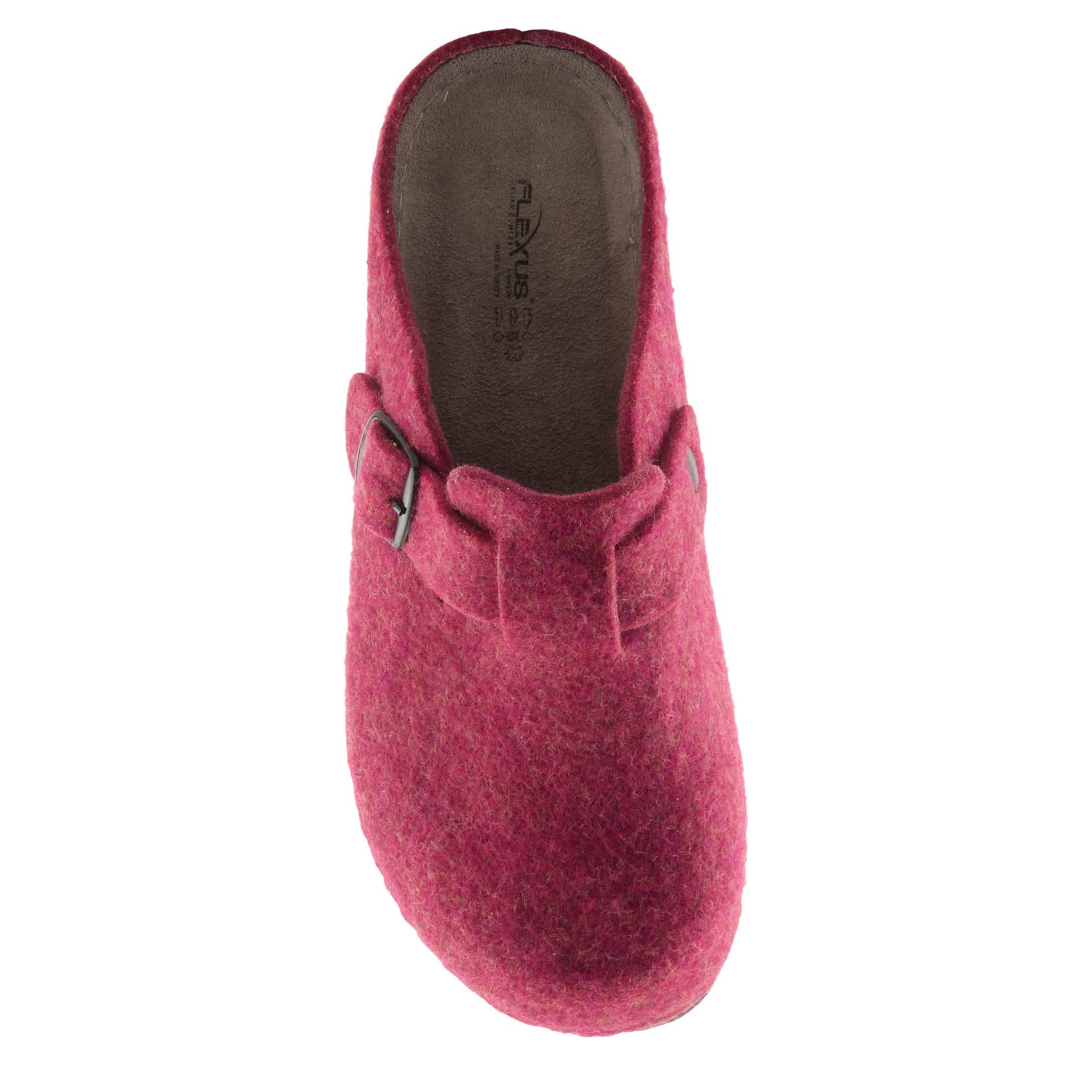 Flexus-WOMENS CLOGGER CLOG-BURGUNDY & 