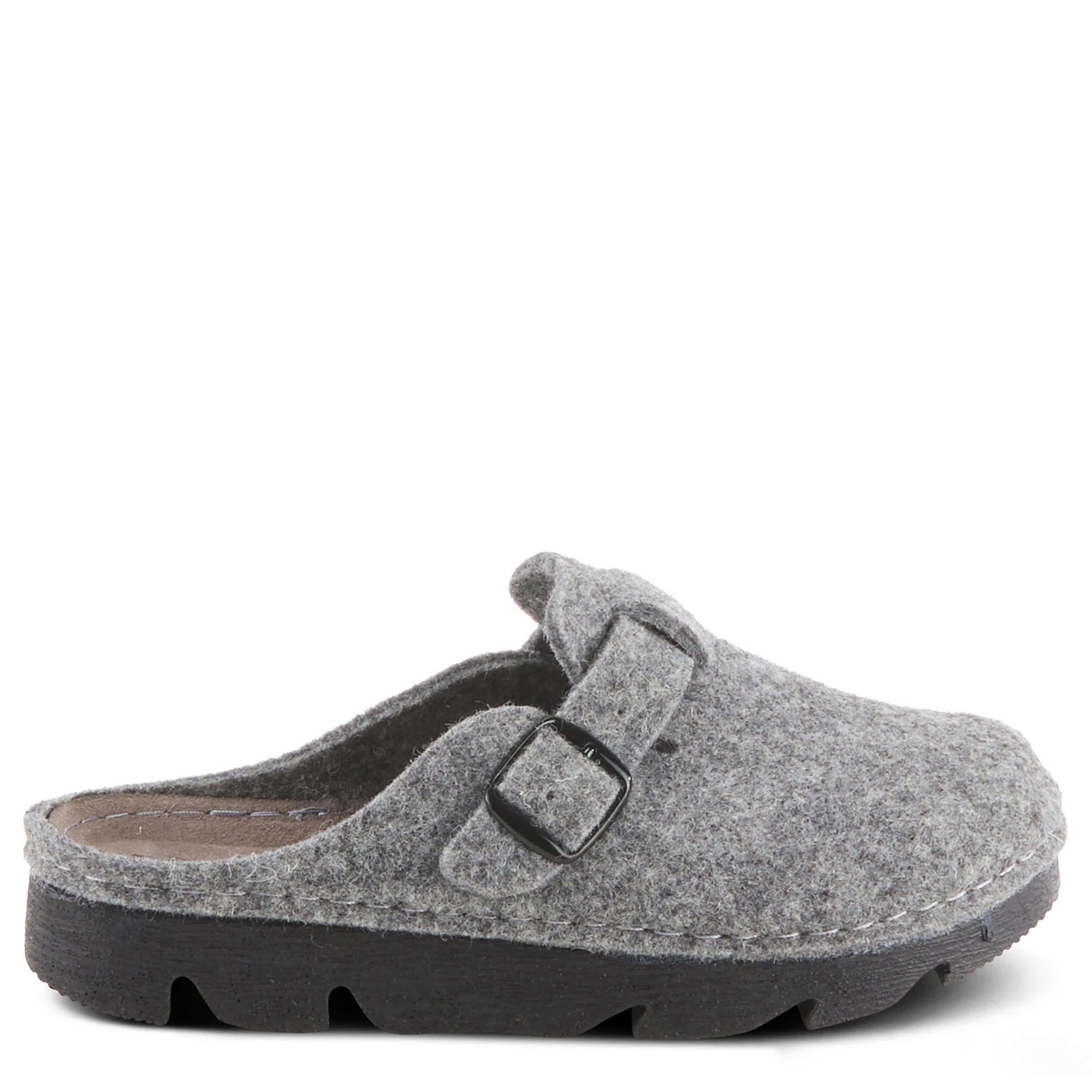 Flexus-WOMENS CLOGGER CLOG-GREY & 