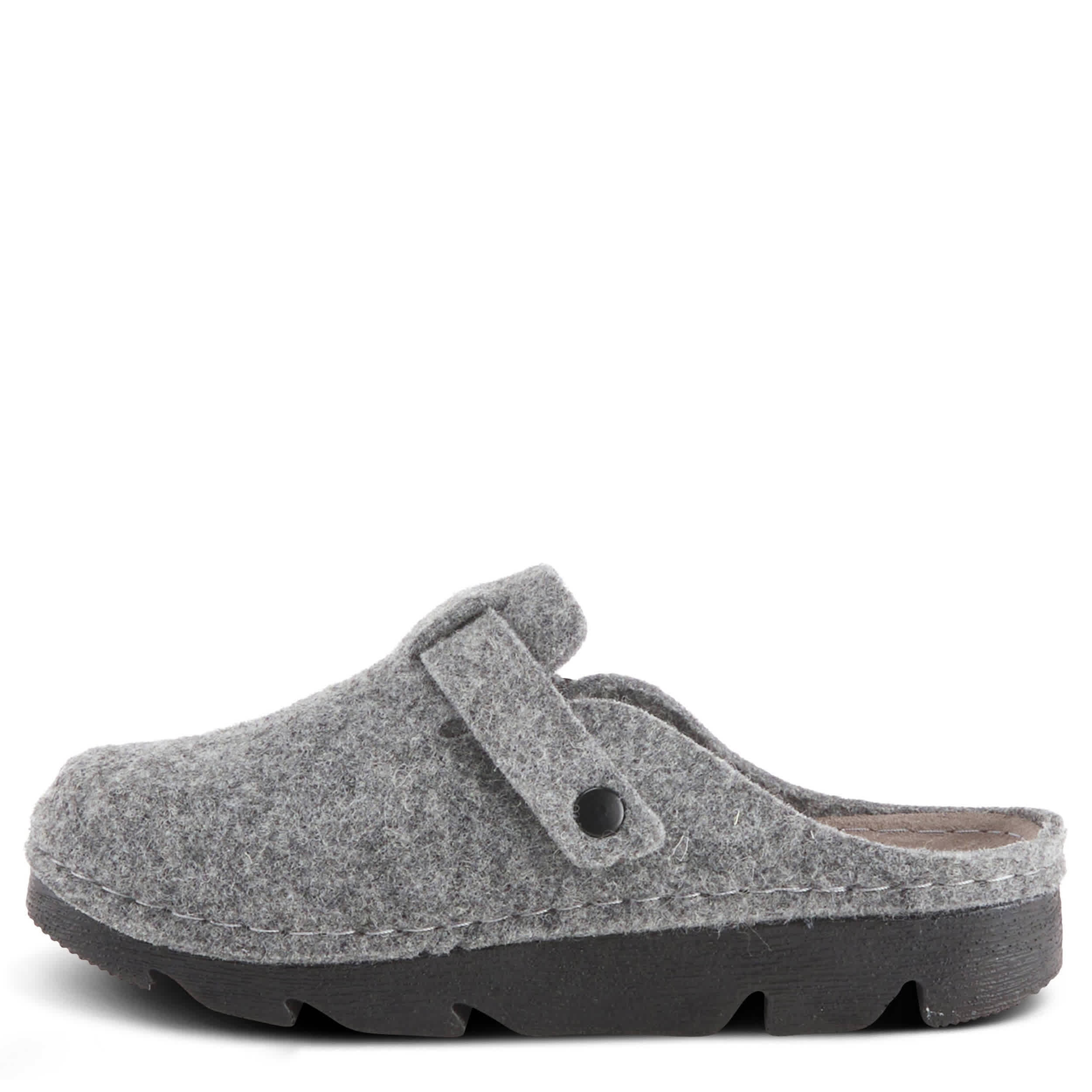 Flexus-WOMENS CLOGGER CLOG-GREY & 