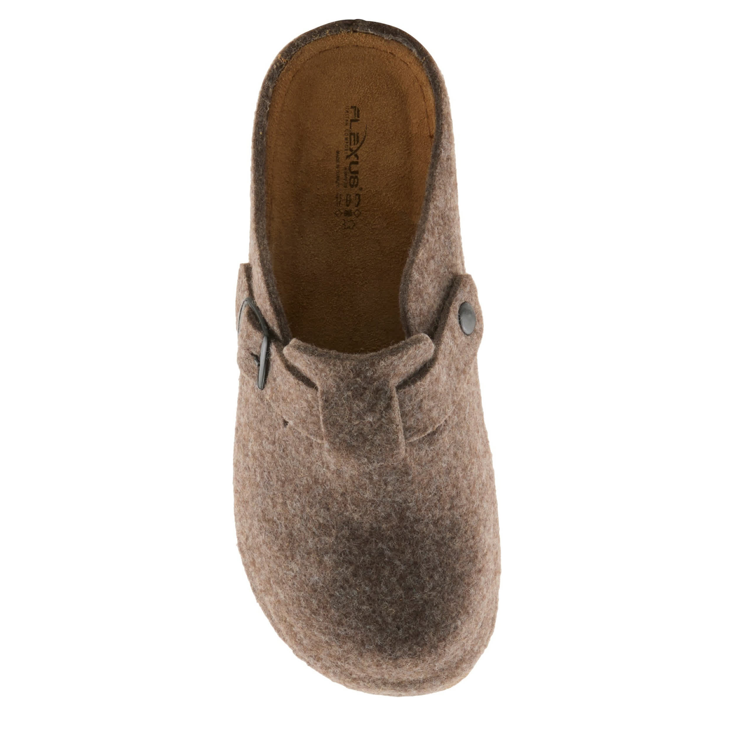 Flexus-WOMENS CLOGGER CLOG-BROWN & 