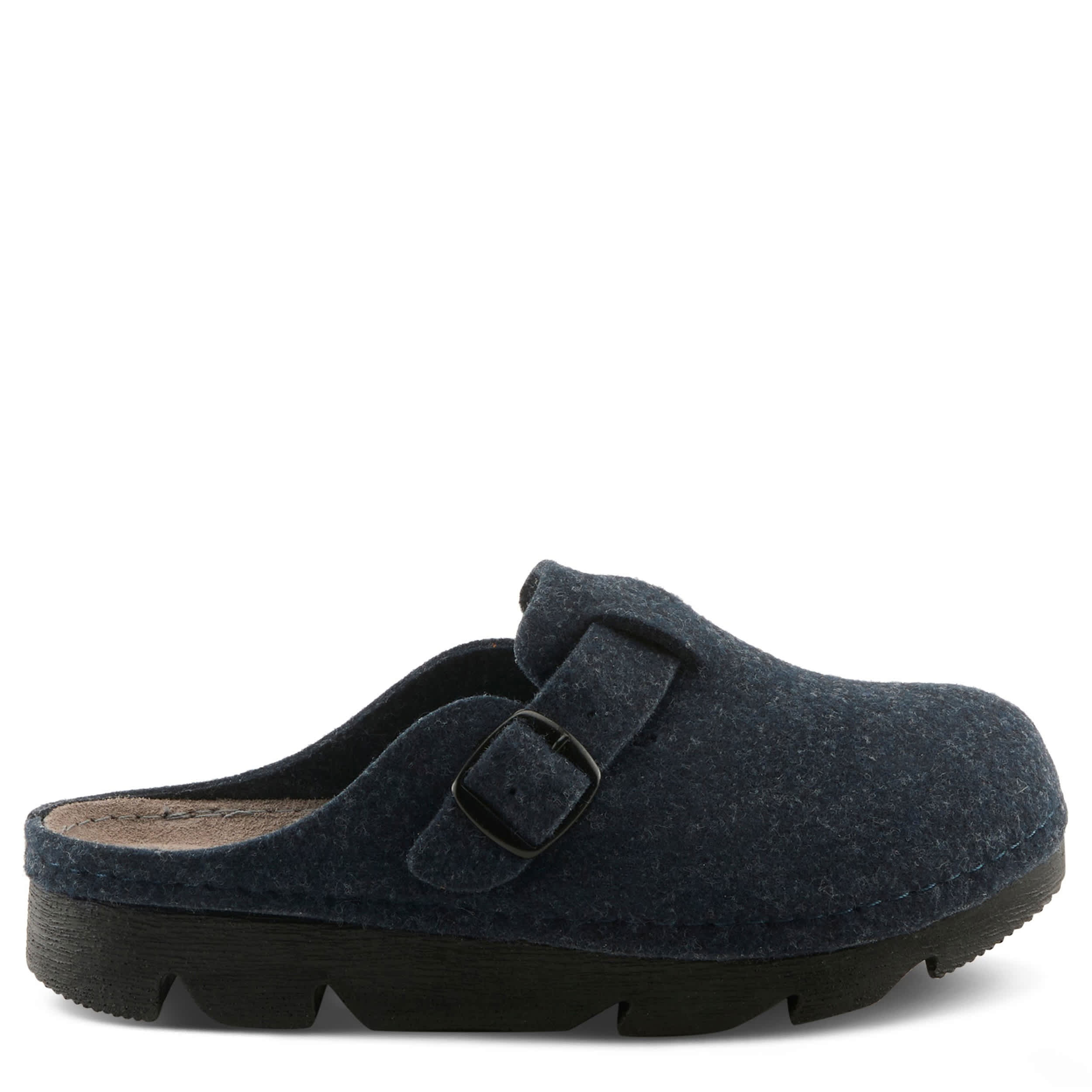 Flexus-WOMENS CLOGGER CLOG-NAVY & 
