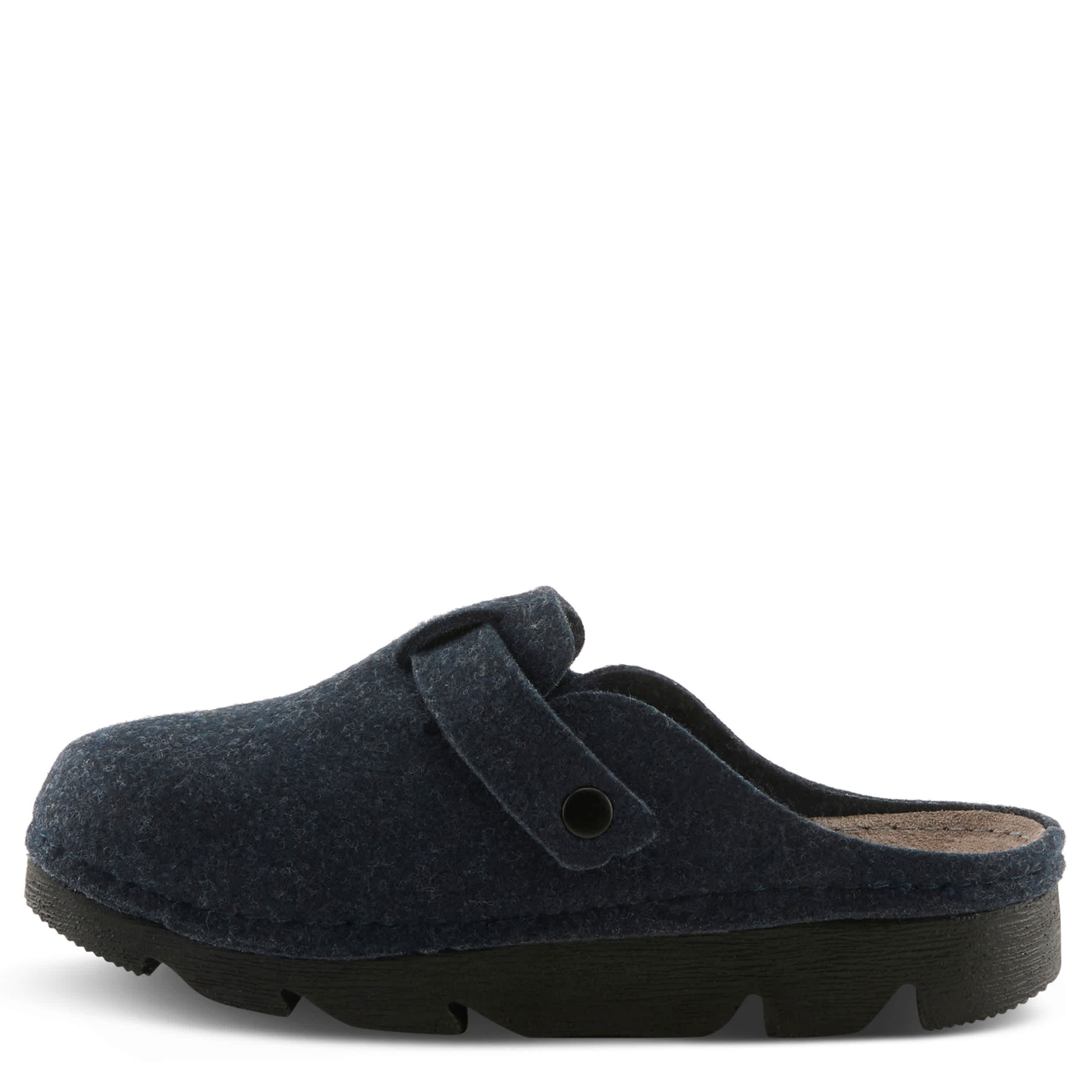 Flexus-WOMENS CLOGGER CLOG-NAVY & 
