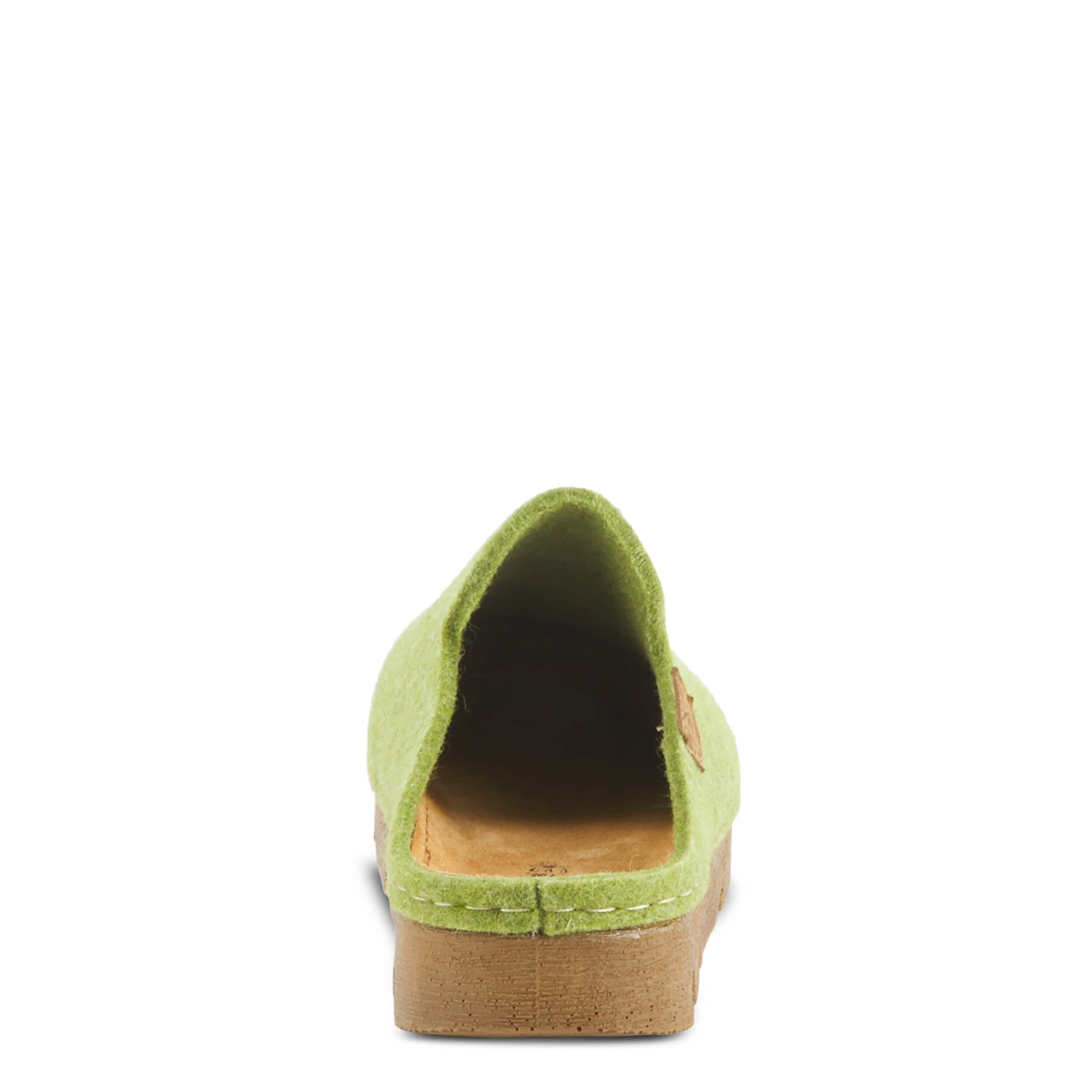 Flexus-WOMENS CLOGGISH CLOG-GREEN & 