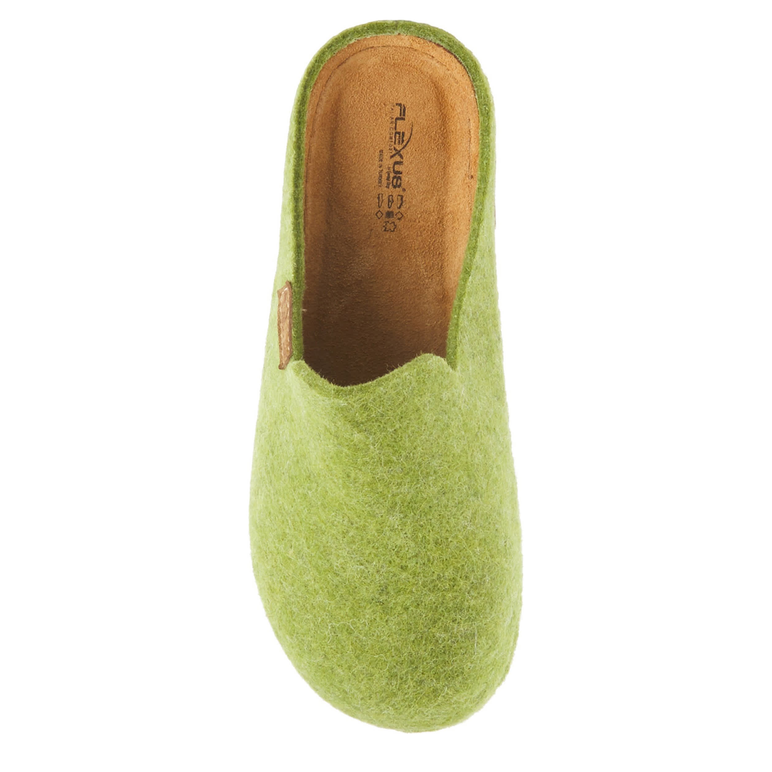 Flexus-WOMENS CLOGGISH CLOG-GREEN & 