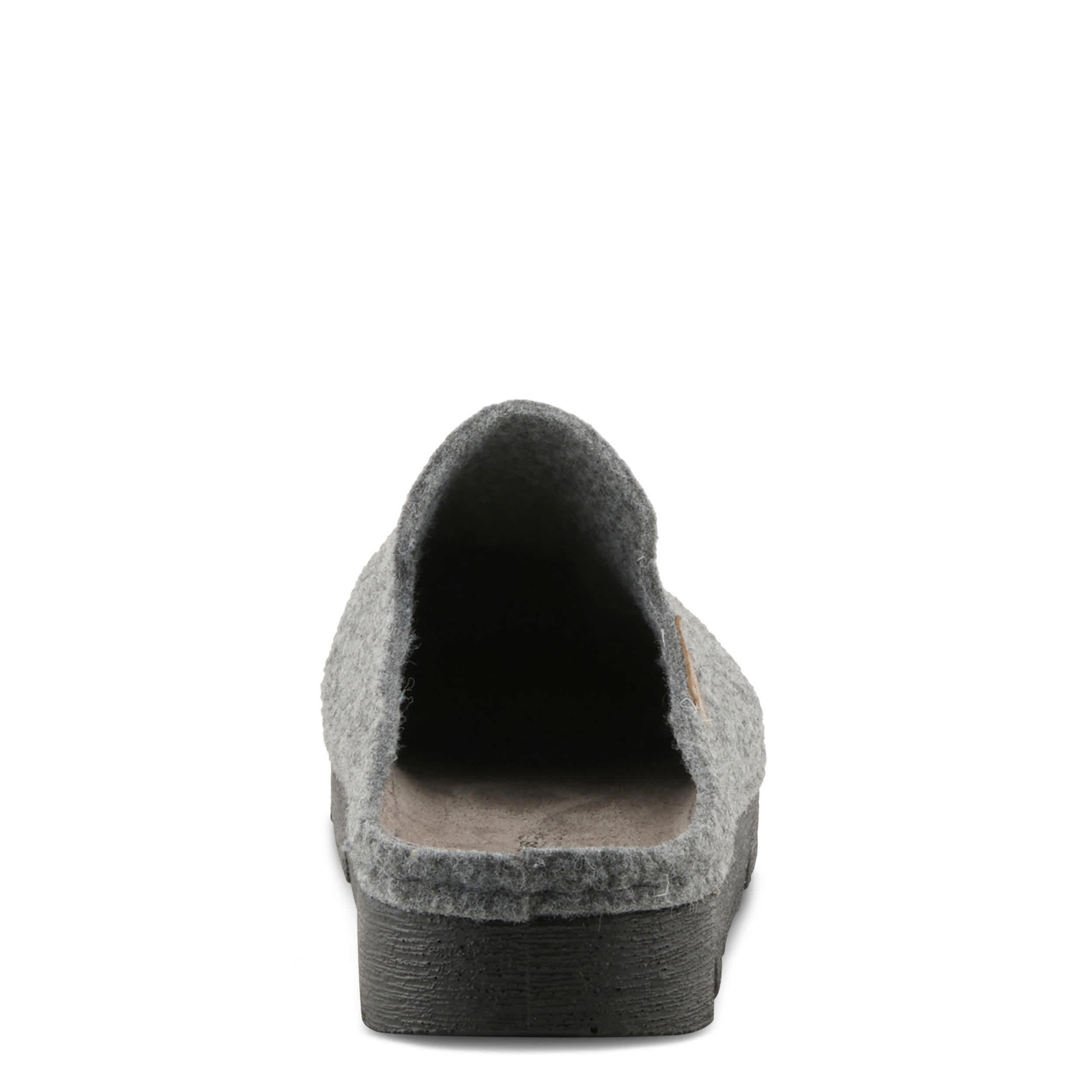 Flexus-WOMENS CLOGGISH CLOG-GREY & 