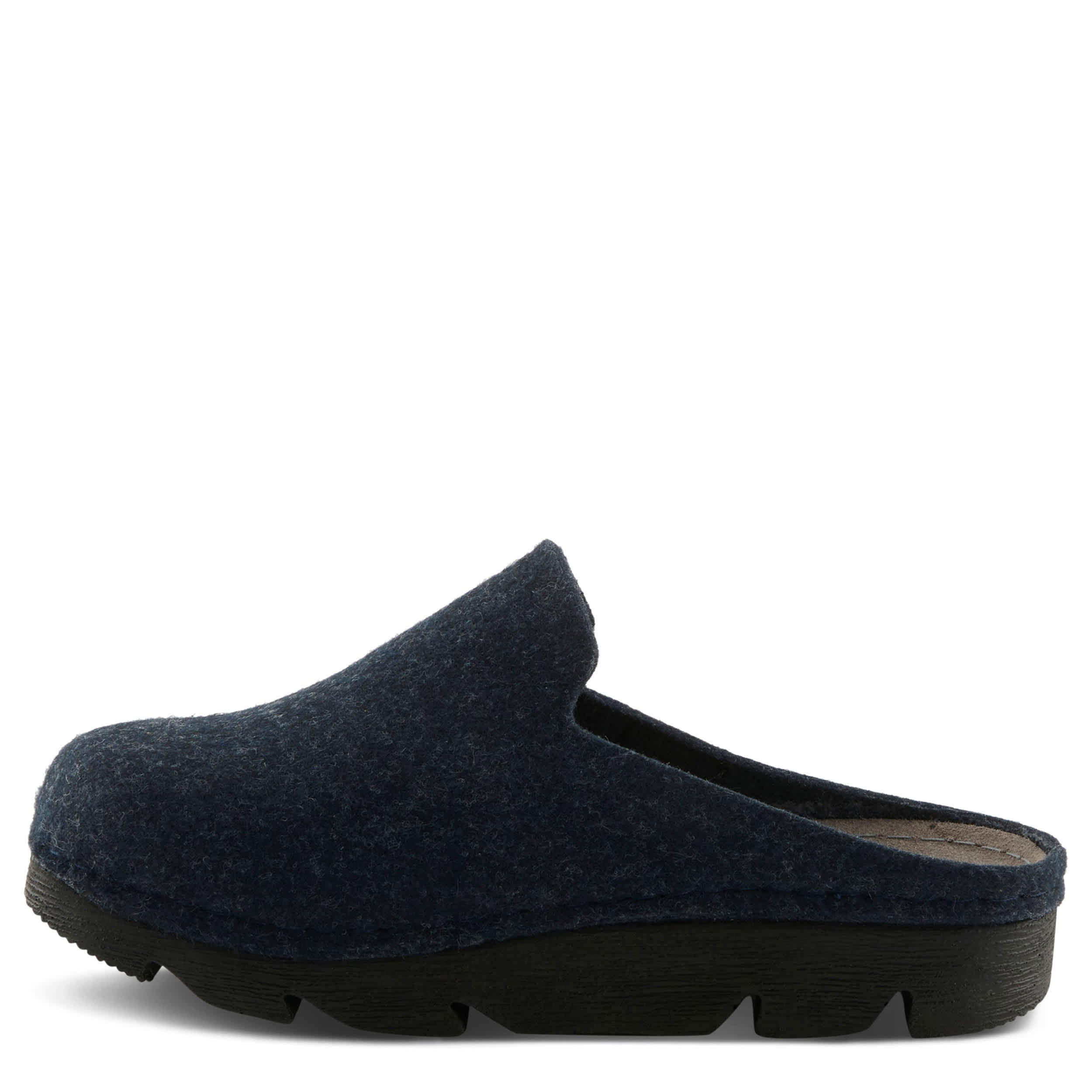 Flexus-WOMENS CLOGGISH CLOG-NAVY & 