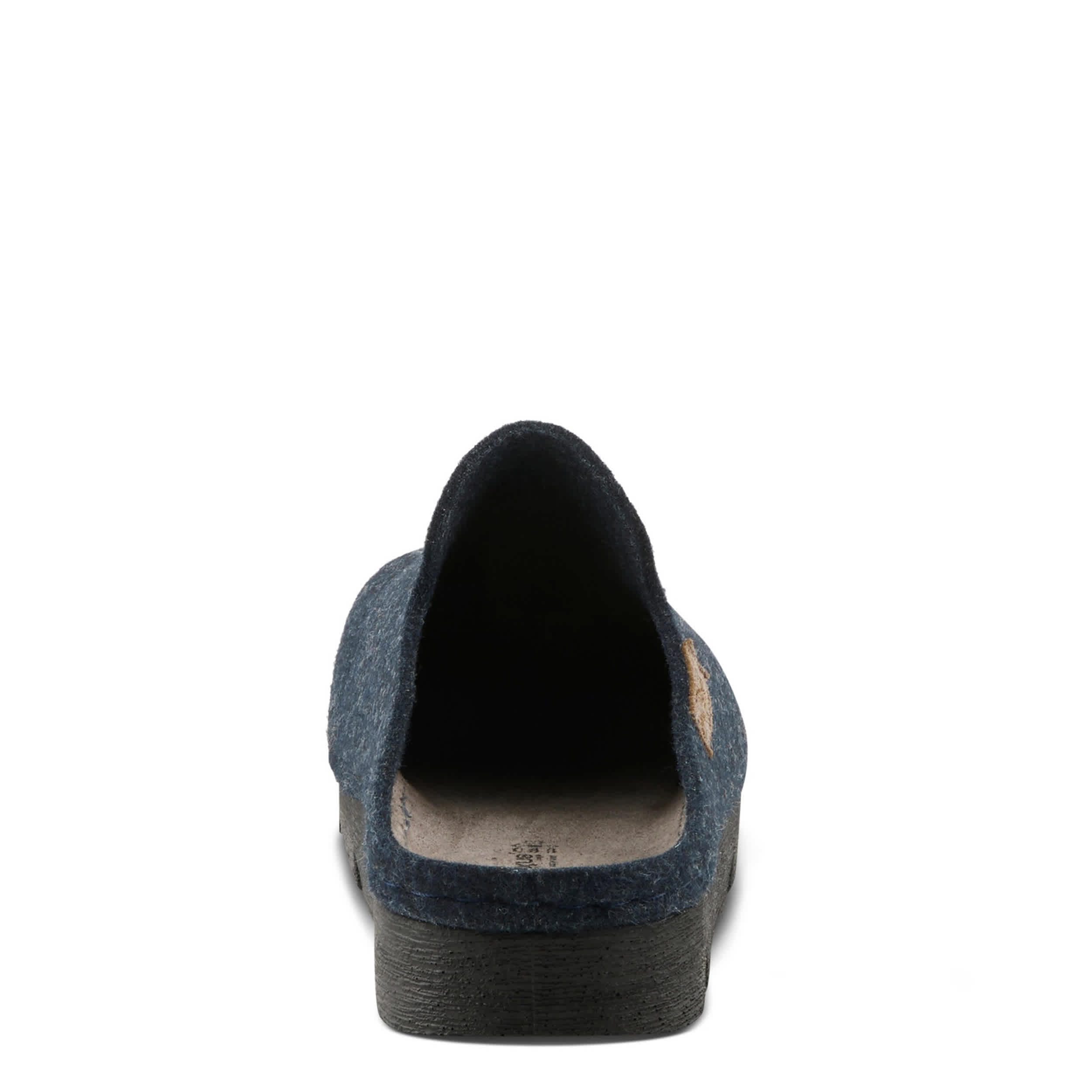 Flexus-WOMENS CLOGGISH CLOG-NAVY & 