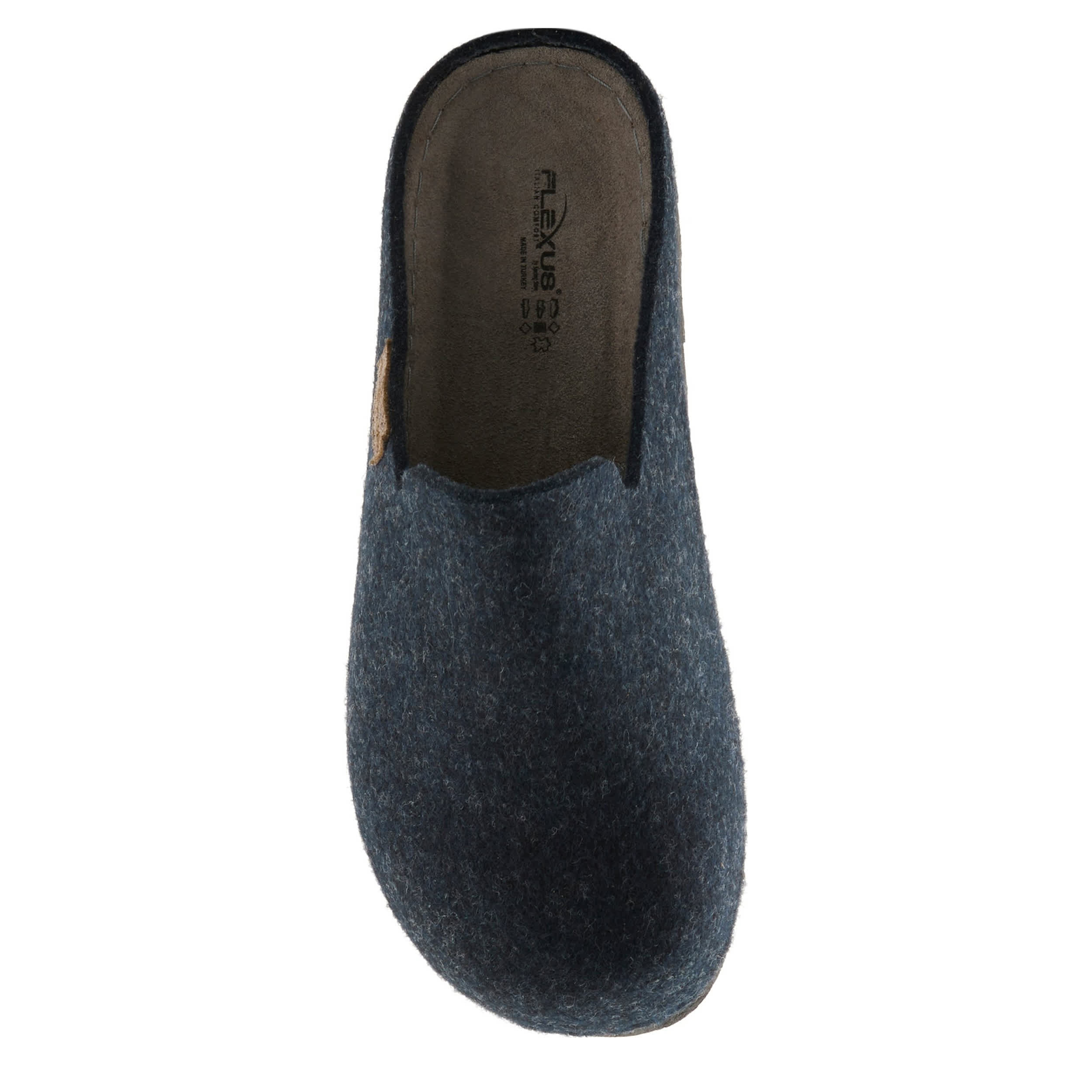 Flexus-WOMENS CLOGGISH CLOG-NAVY & 