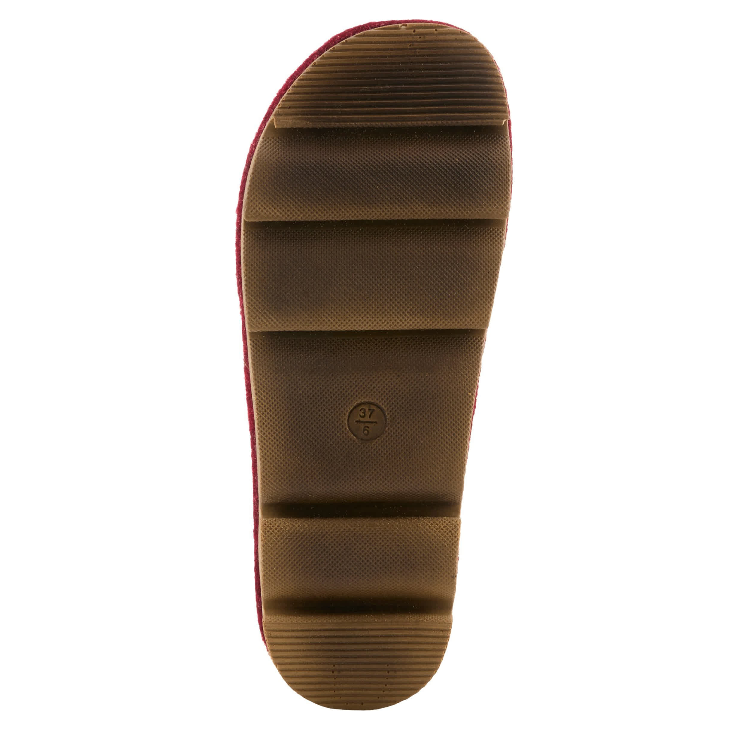Flexus-WOMENS CLOGGISH CLOG-RED & 