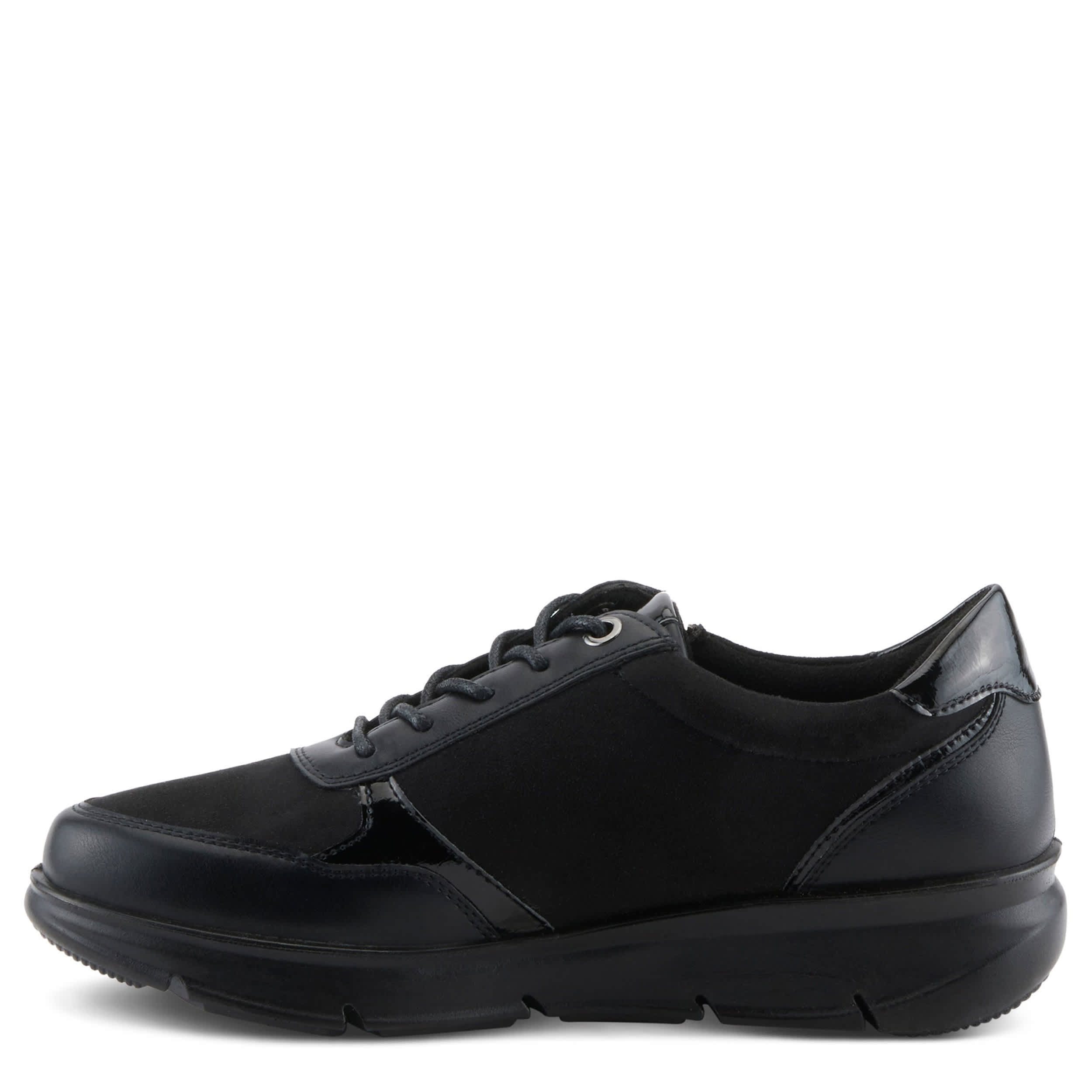 Flexus-WOMENS LACONA SNEAKER-BLACK & 