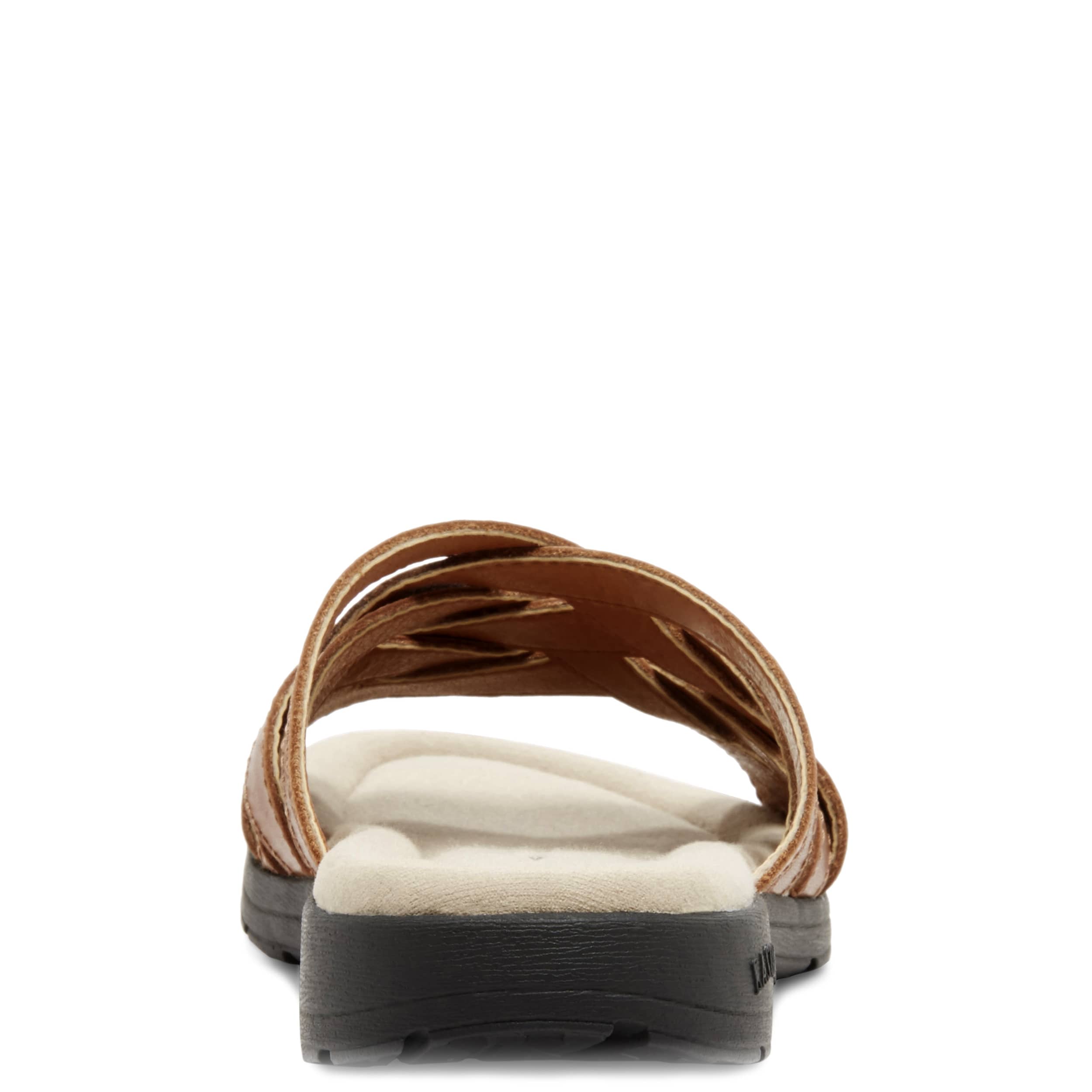 EASTLAND-WOMENS HAZEL SLIDE SANDAL-TAN & 
