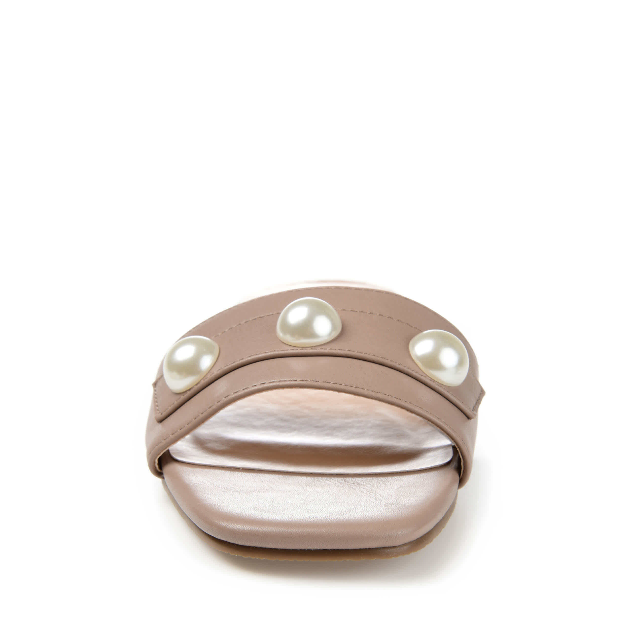 JOURNEE COLLECTION-WOMENS LEONIE SLIDE SANDAL-BROWN & 