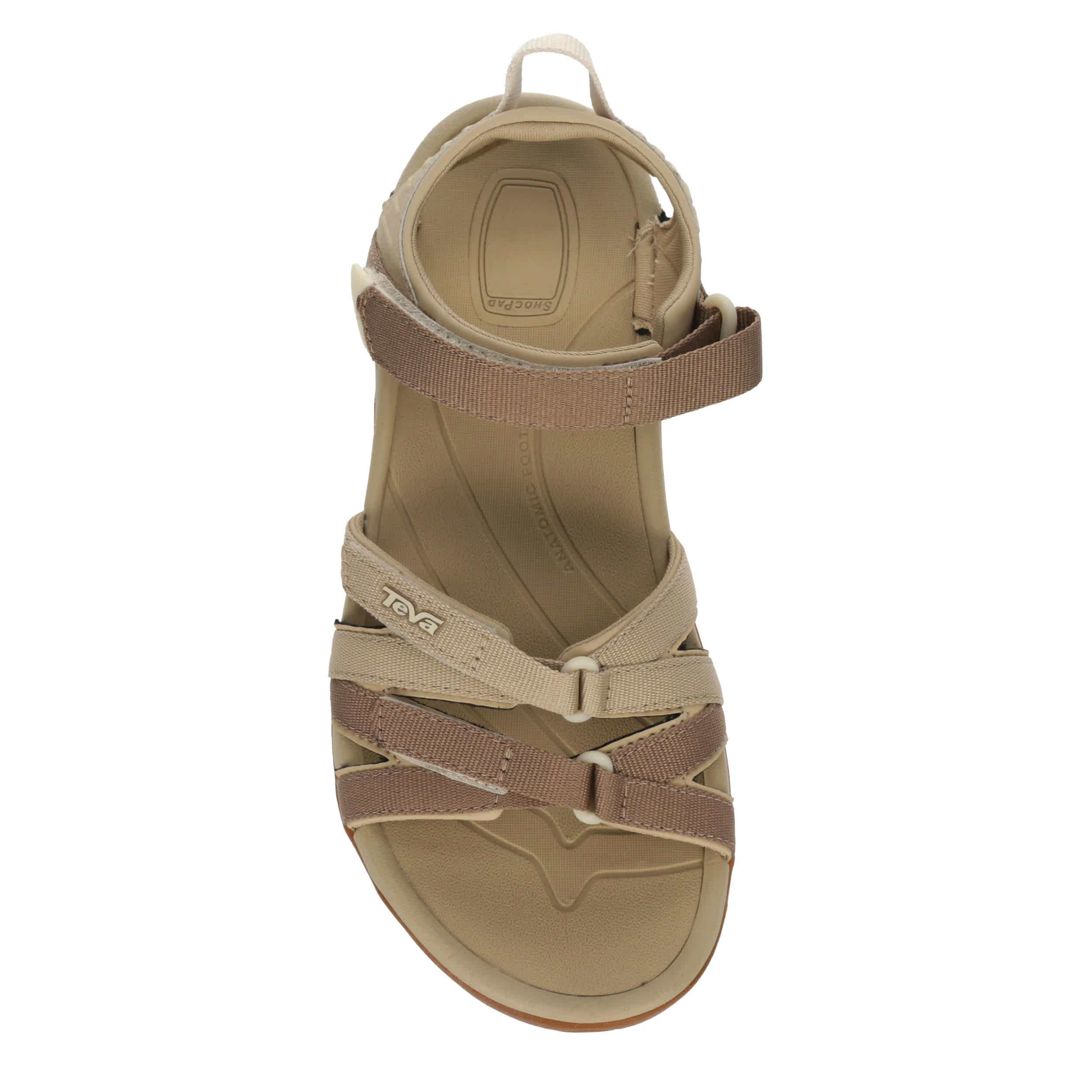 TEVA-WOMENS TIRRA OUTDOOR SANDAL-TAN & 