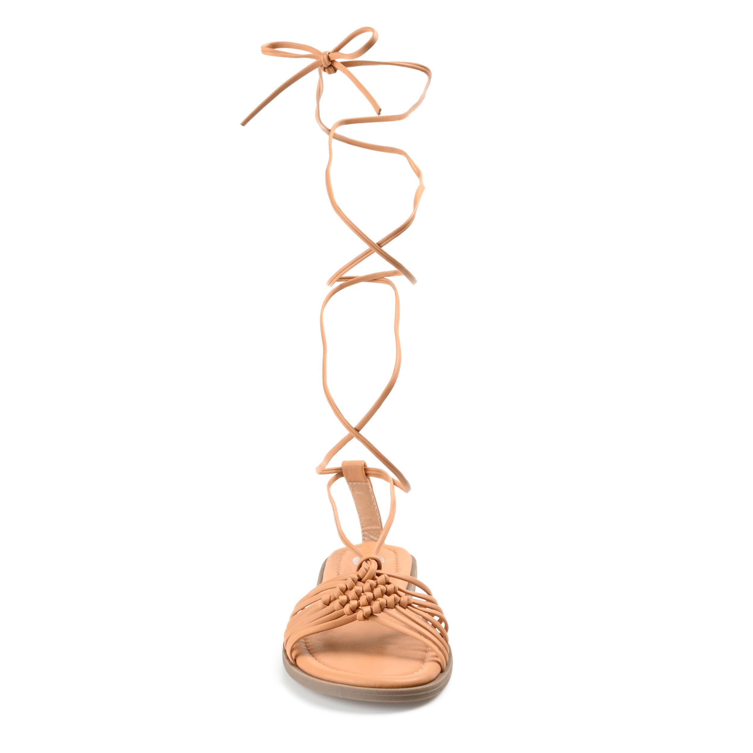JOURNEE COLLECTION-WOMENS JESS SANDAL-TAN & 