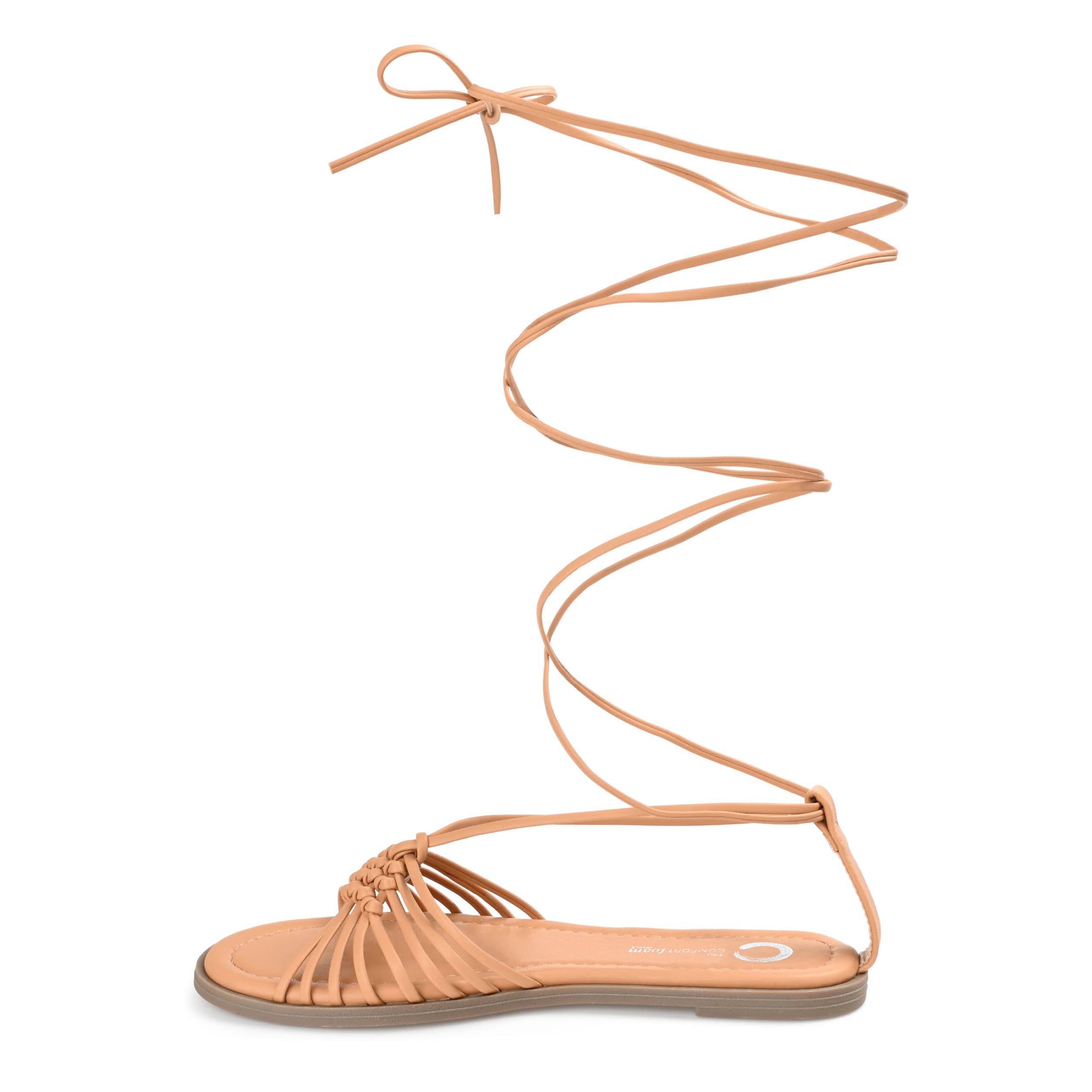 JOURNEE COLLECTION-WOMENS JESS SANDAL-TAN & 