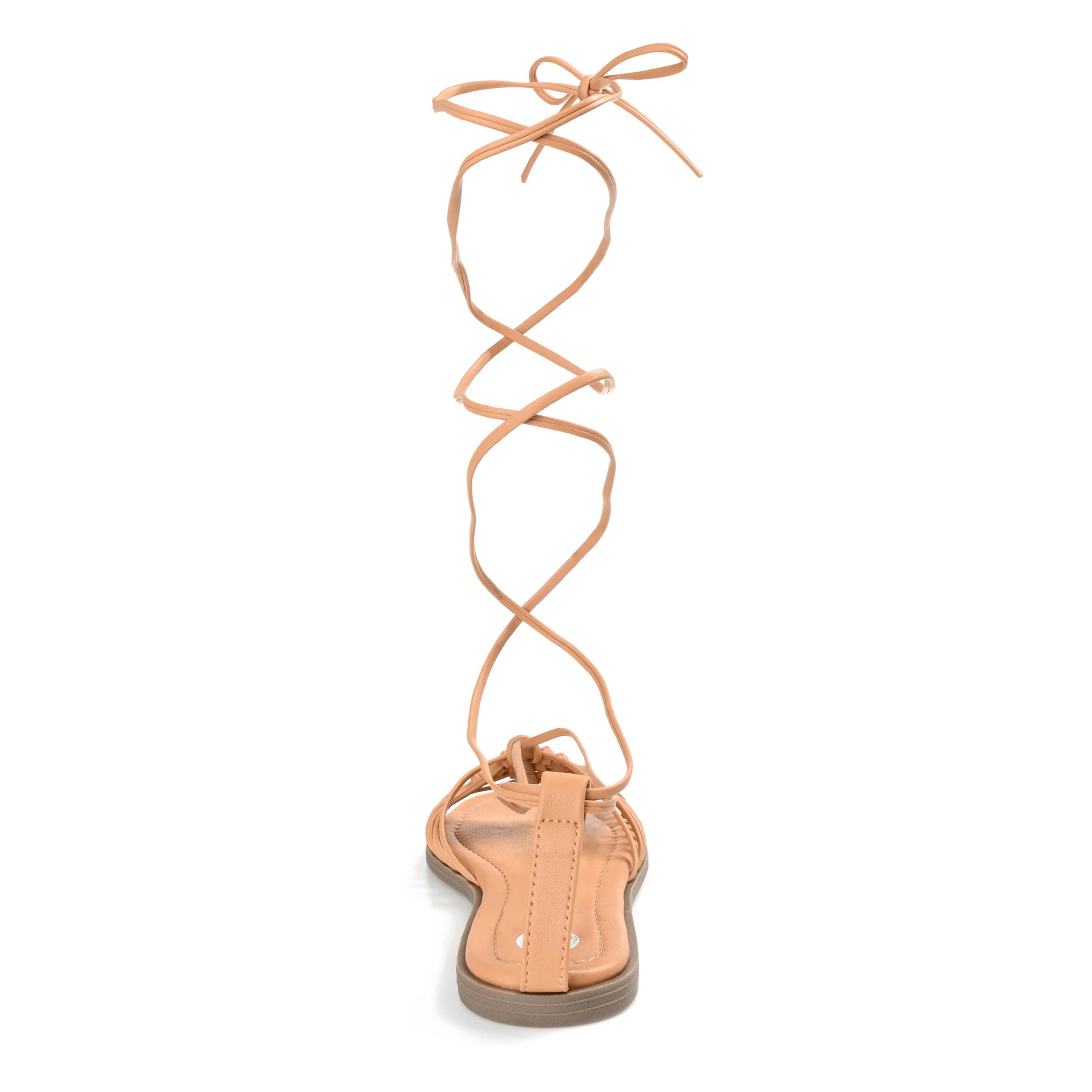JOURNEE COLLECTION-WOMENS JESS SANDAL-TAN & 