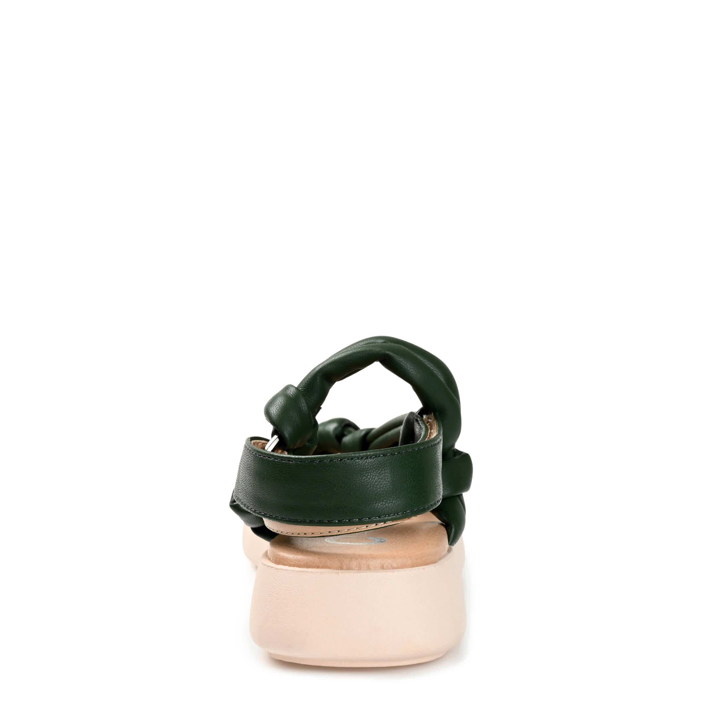 JOURNEE COLLECTION-WOMENS MARRI PLATFORM SANDAL-OLIVE & 