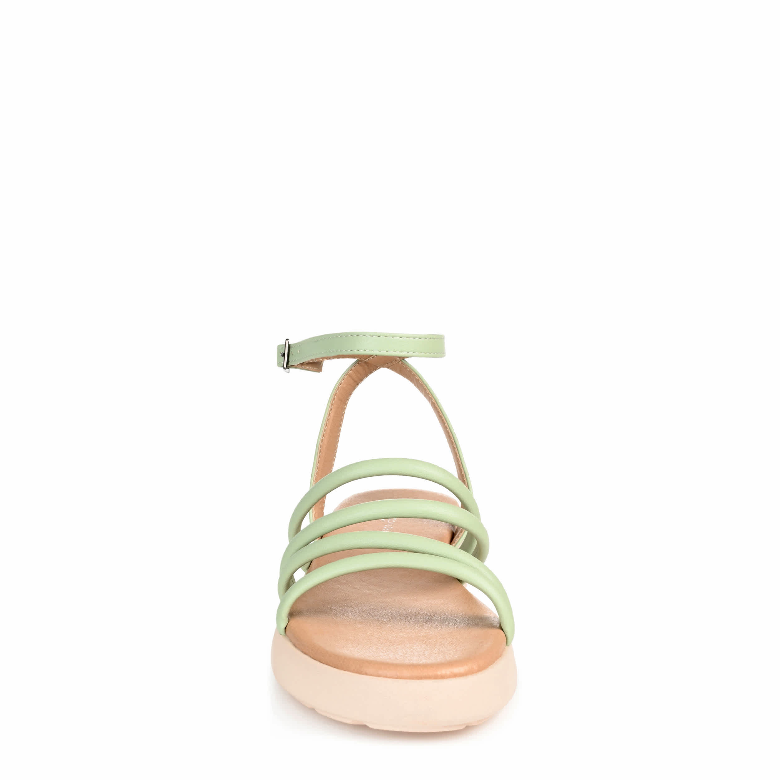 JOURNEE COLLECTION-WOMENS PALOMMA SANDALS-DARK GREEN & 