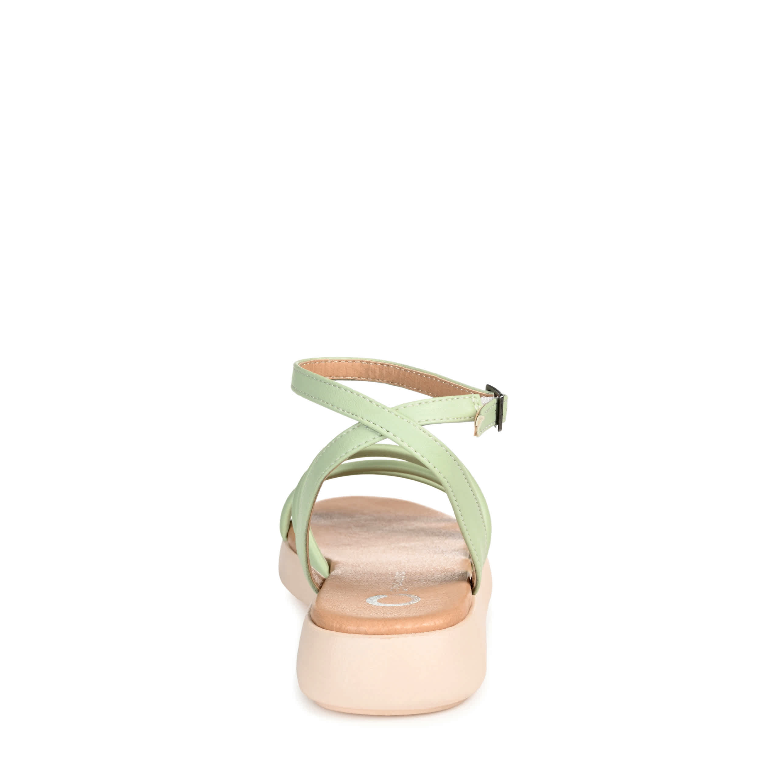JOURNEE COLLECTION-WOMENS PALOMMA SANDALS-DARK GREEN & 