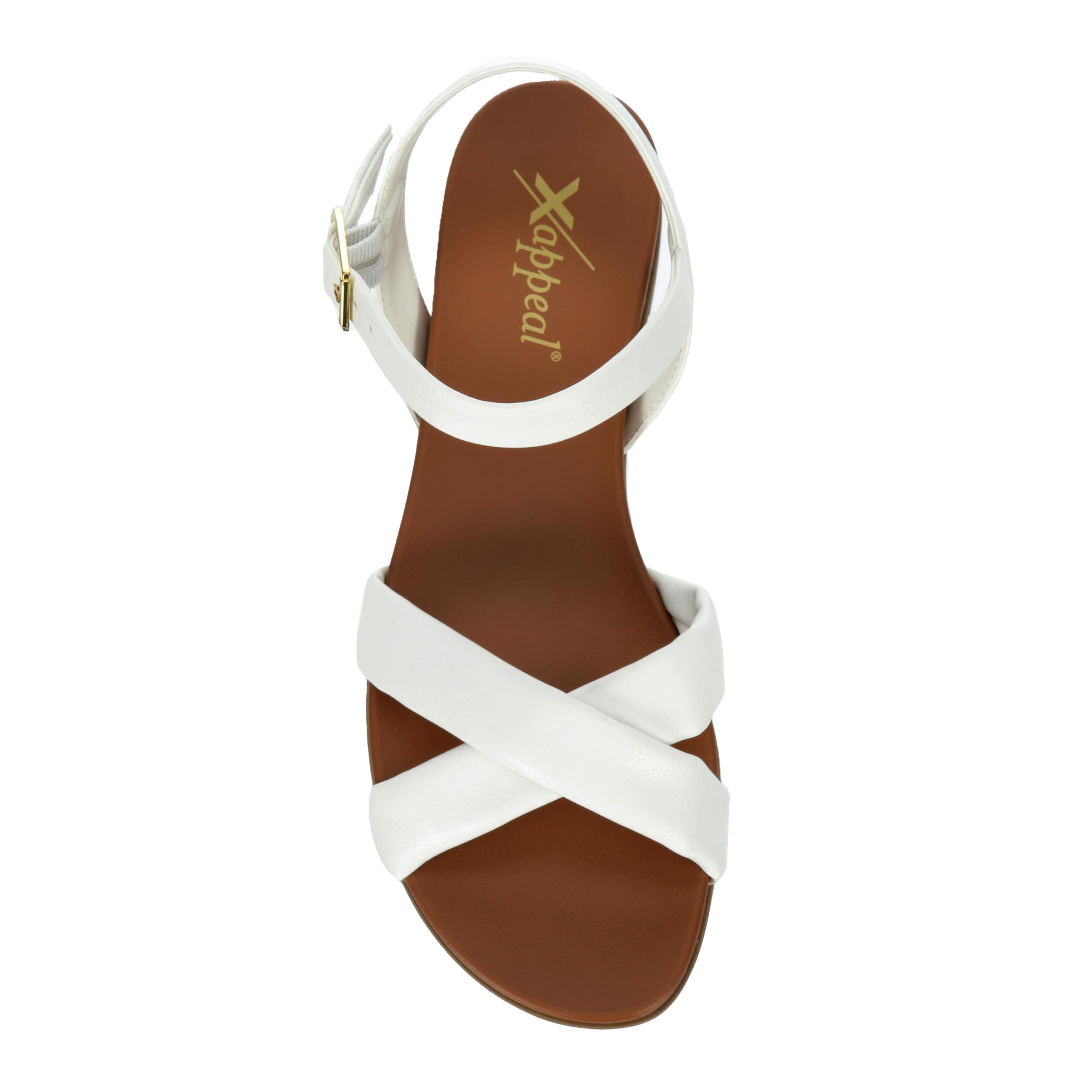XAPPEAL-WOMENS RAYNA SANDAL-WHITE & 