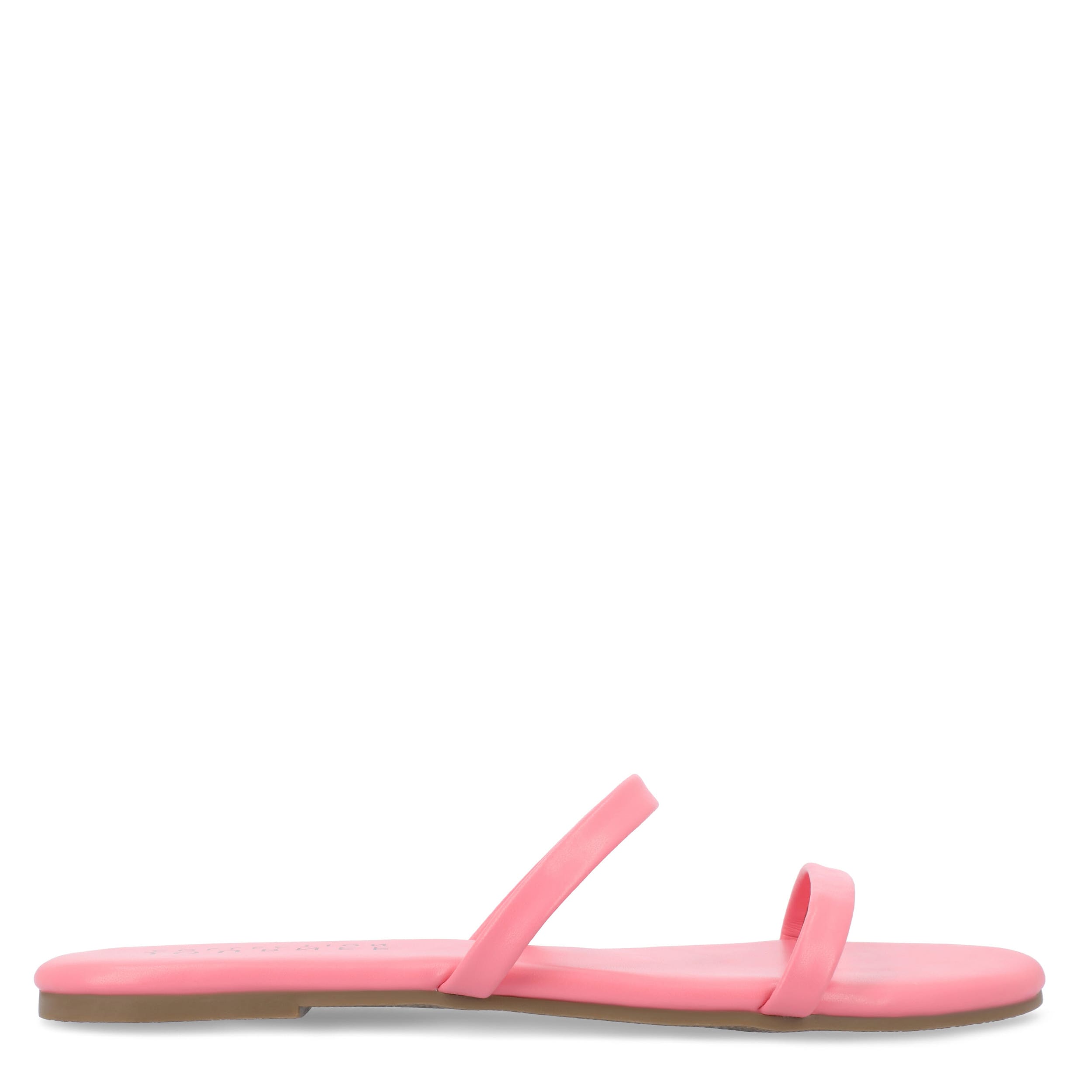JOURNEE COLLECTION-WOMENS ADYRAE SANDAL-PINK & 