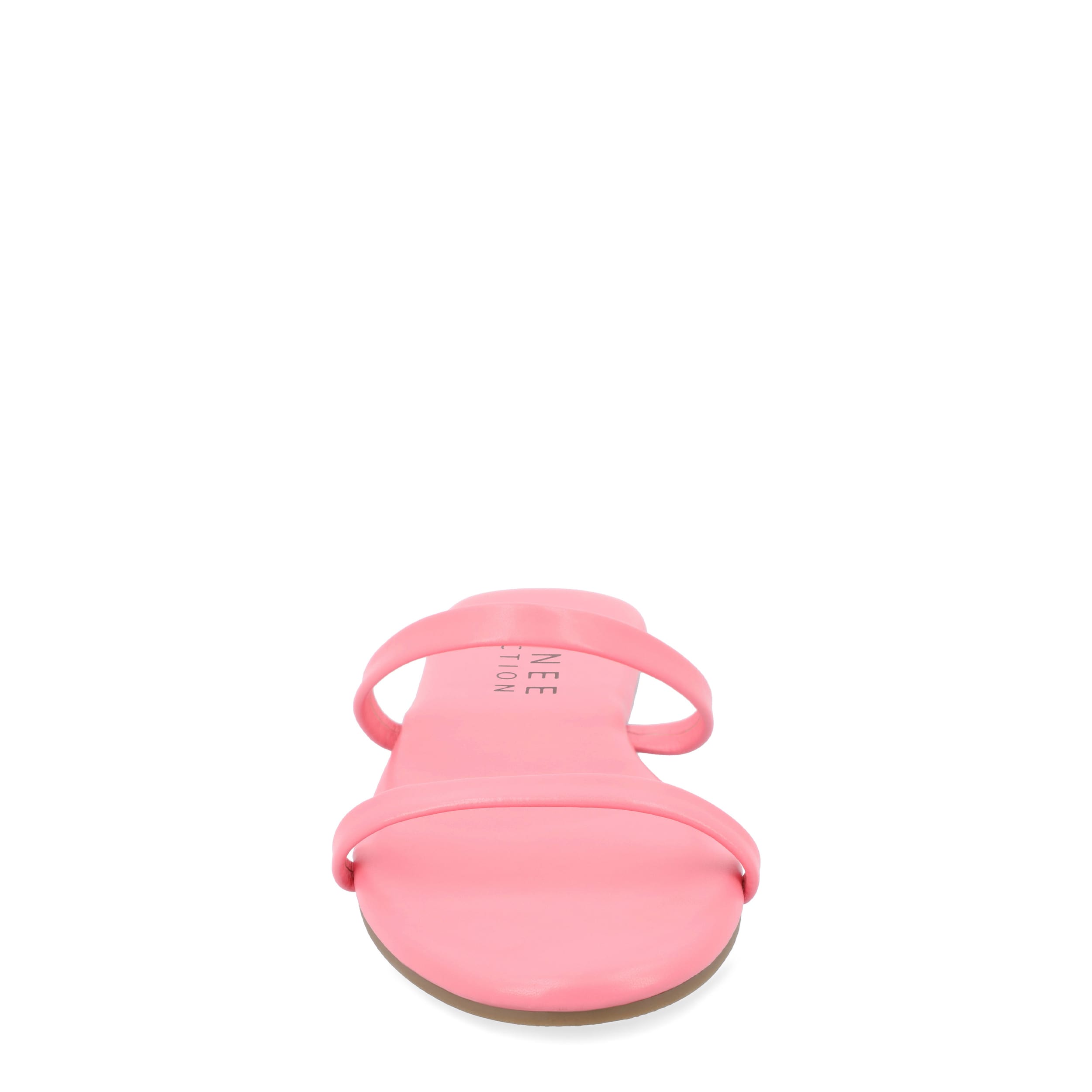 JOURNEE COLLECTION-WOMENS ADYRAE SANDAL-PINK & 