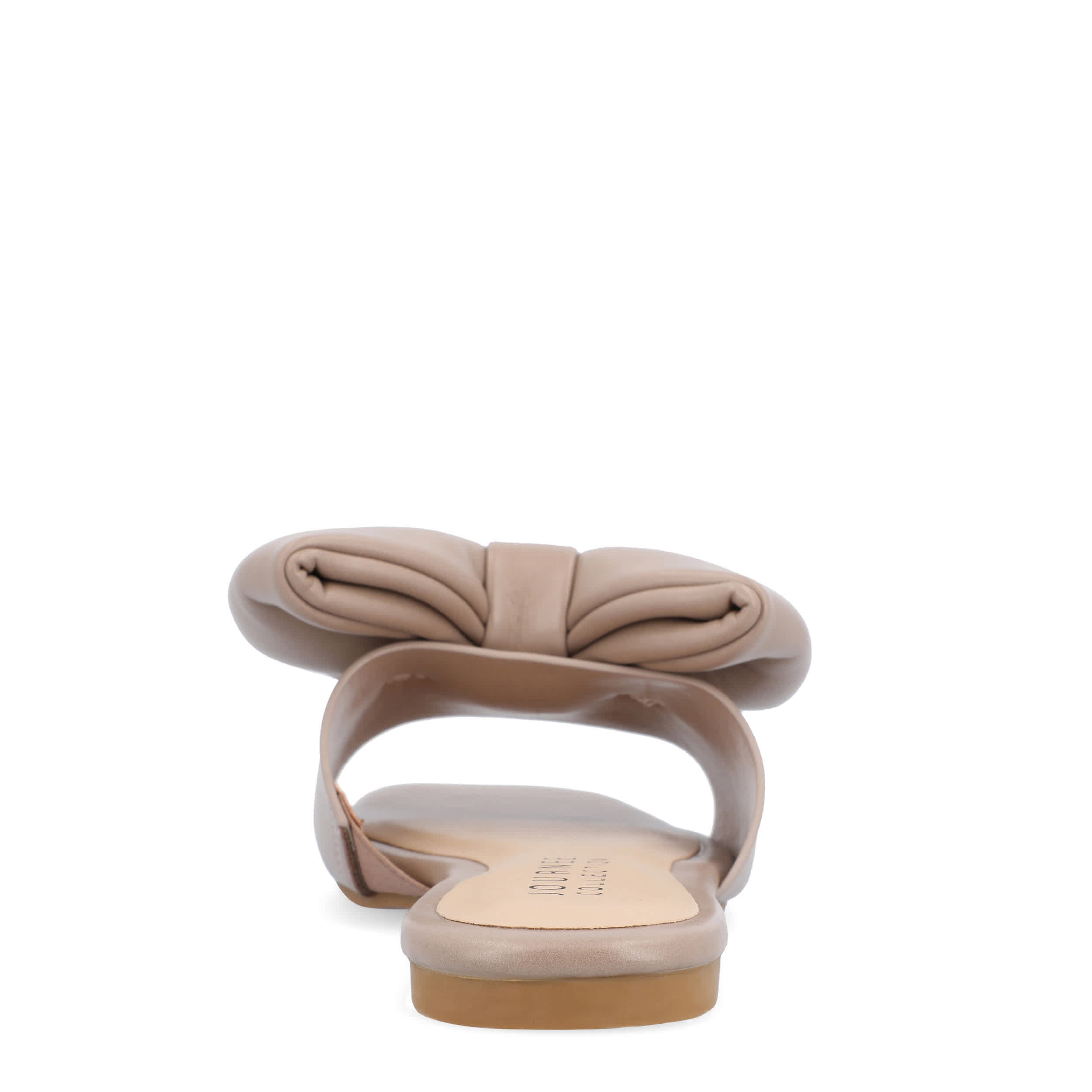 JOURNEE COLLECTION-WOMENS FAYRE SLIP ON SANDAL-COFFEE & 