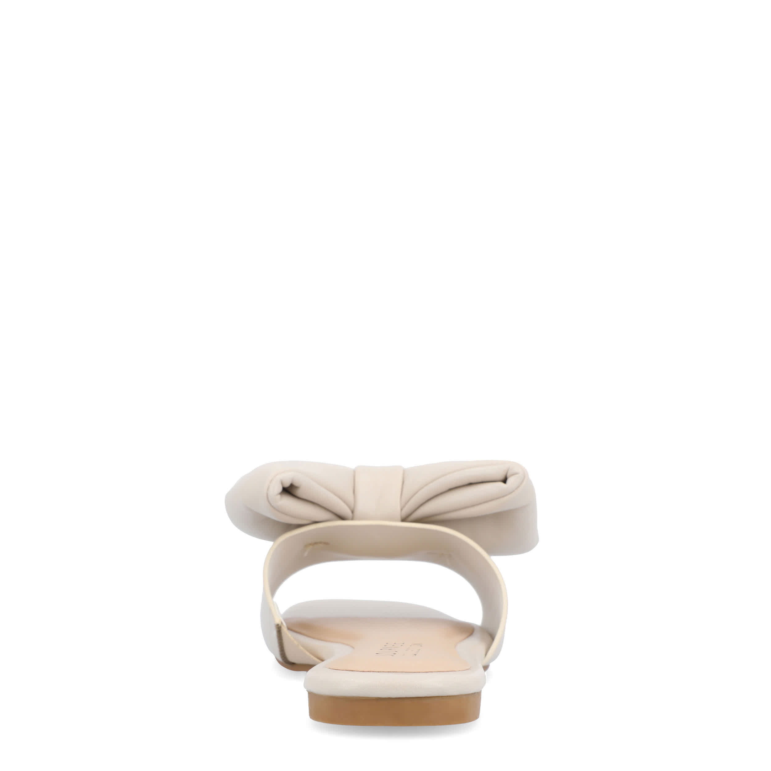 JOURNEE COLLECTION-WOMENS FAYRE SLIP ON SANDAL-SAND & 