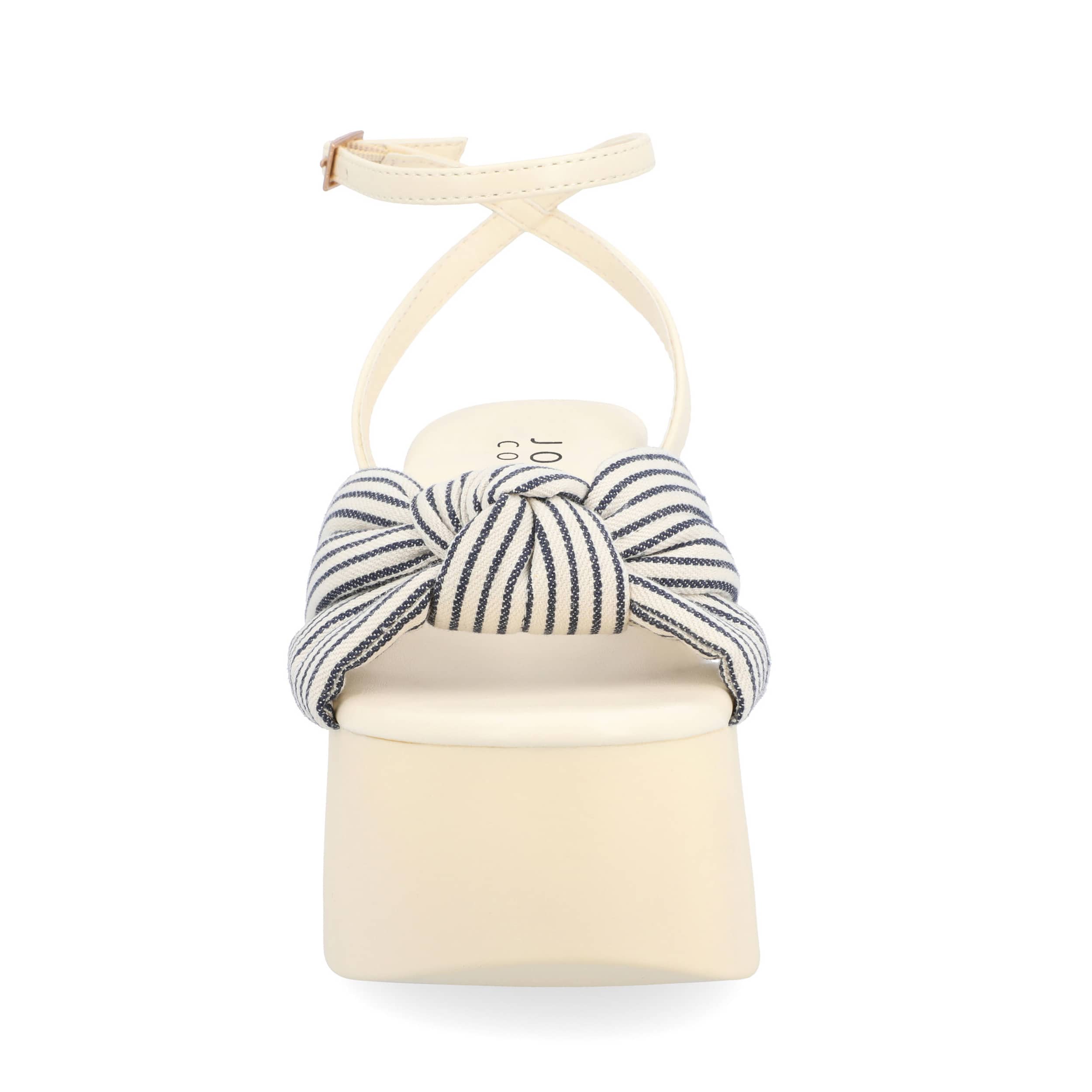 JOURNEE COLLECTION-WOMENS LAILEE PLATFORM SANDAL-NAVY & 
