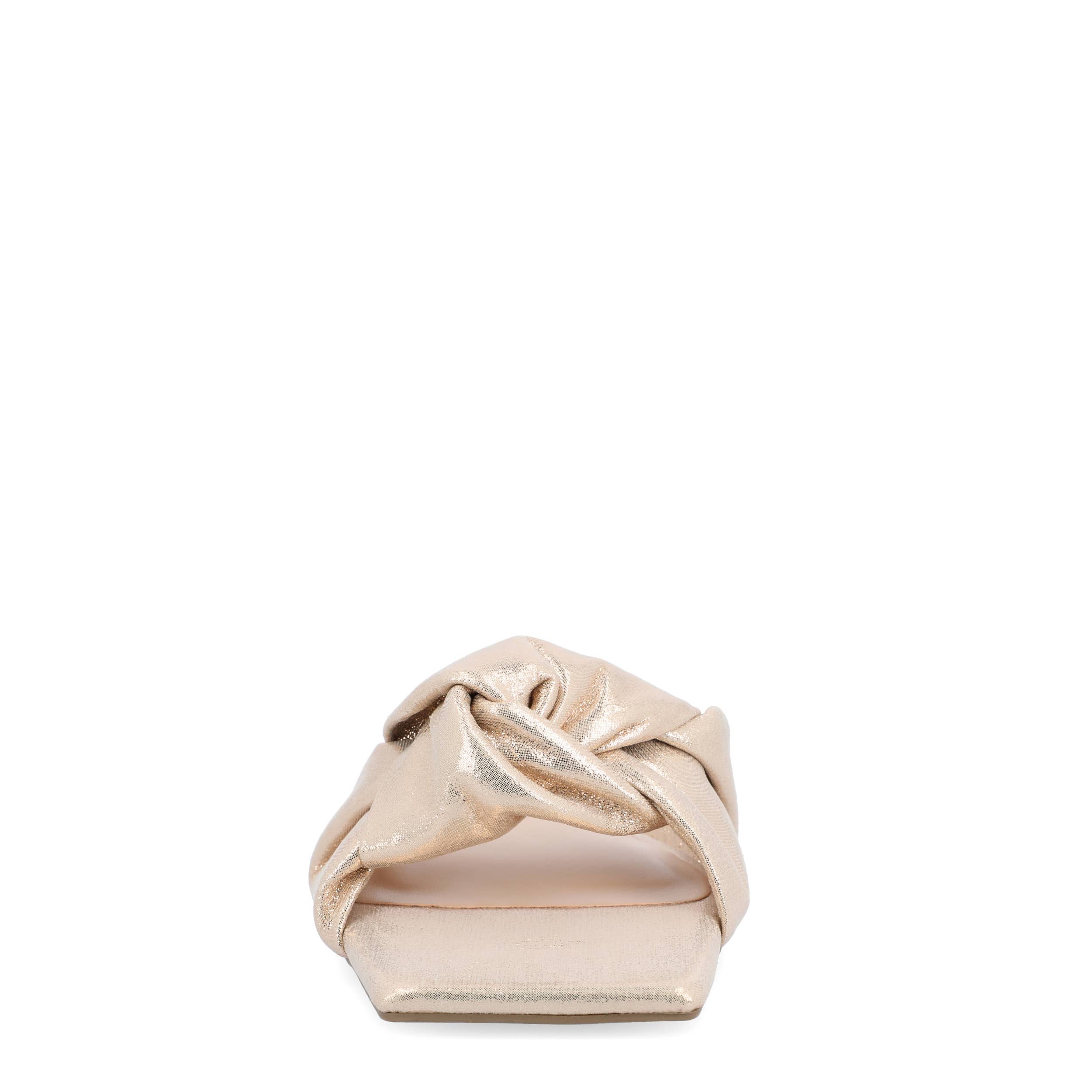 JOURNEE COLLECTION-WOMENS DIANAH SLIP-ON SANDAL-ROSE GOLD & 