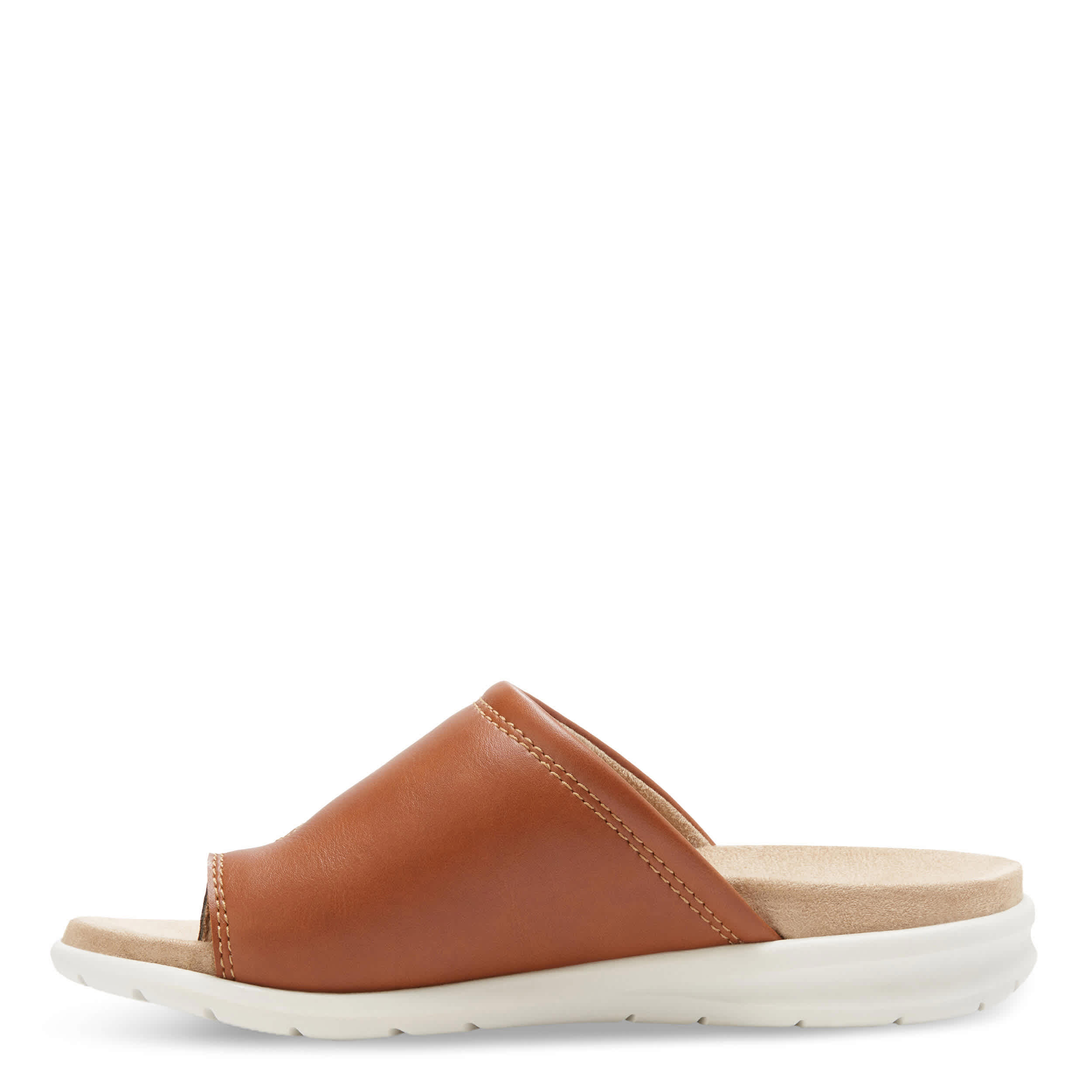 EASTLAND-WOMENS DALLAS THONG SANDAL-TAN & 