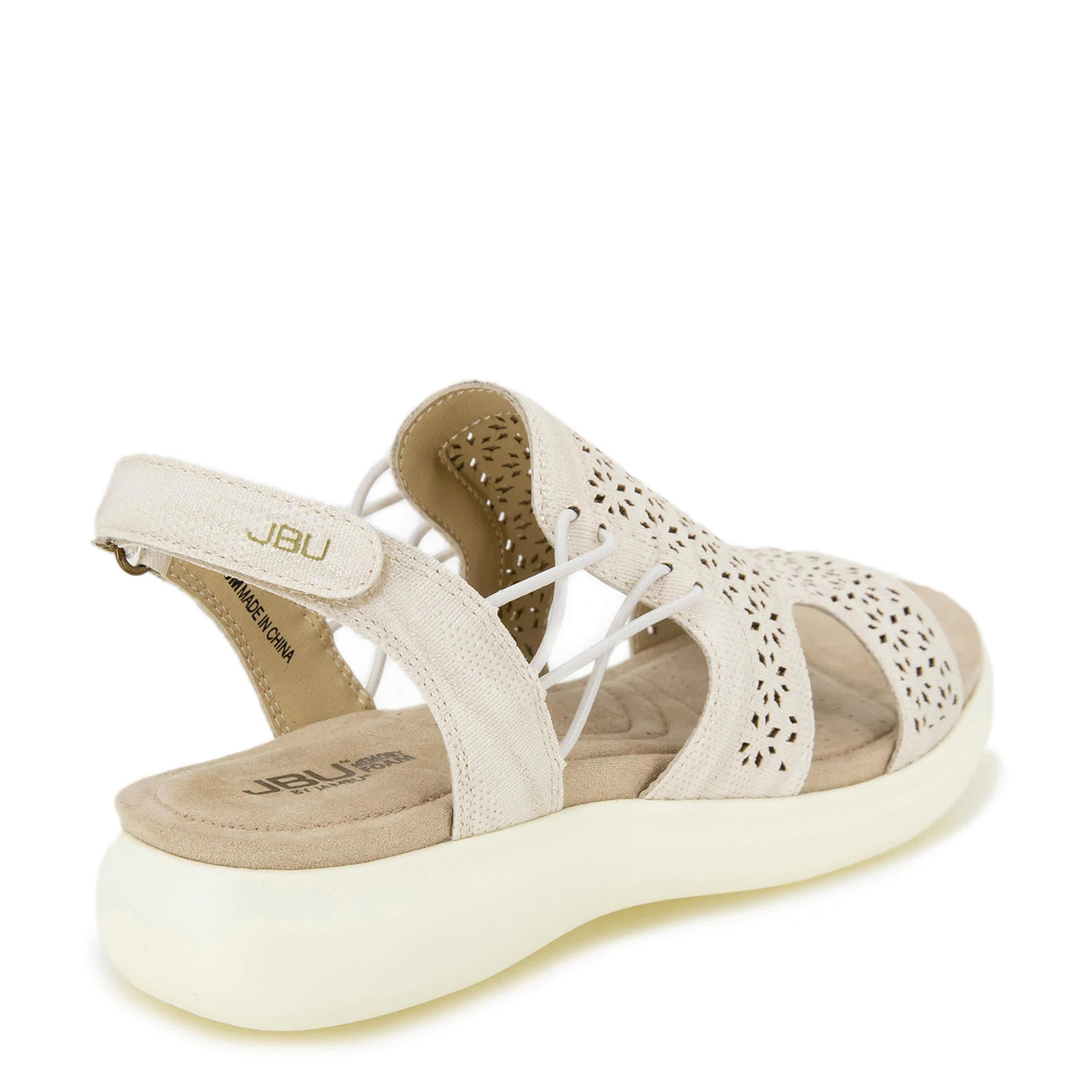 JBU-WOMENS FRANCIS WALKING SANDAL-IVORY & 