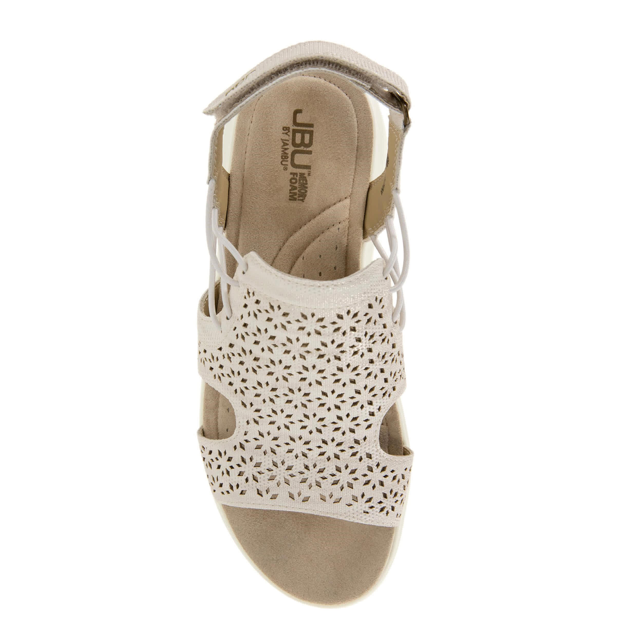 JBU-WOMENS FRANCIS WALKING SANDAL-IVORY & 