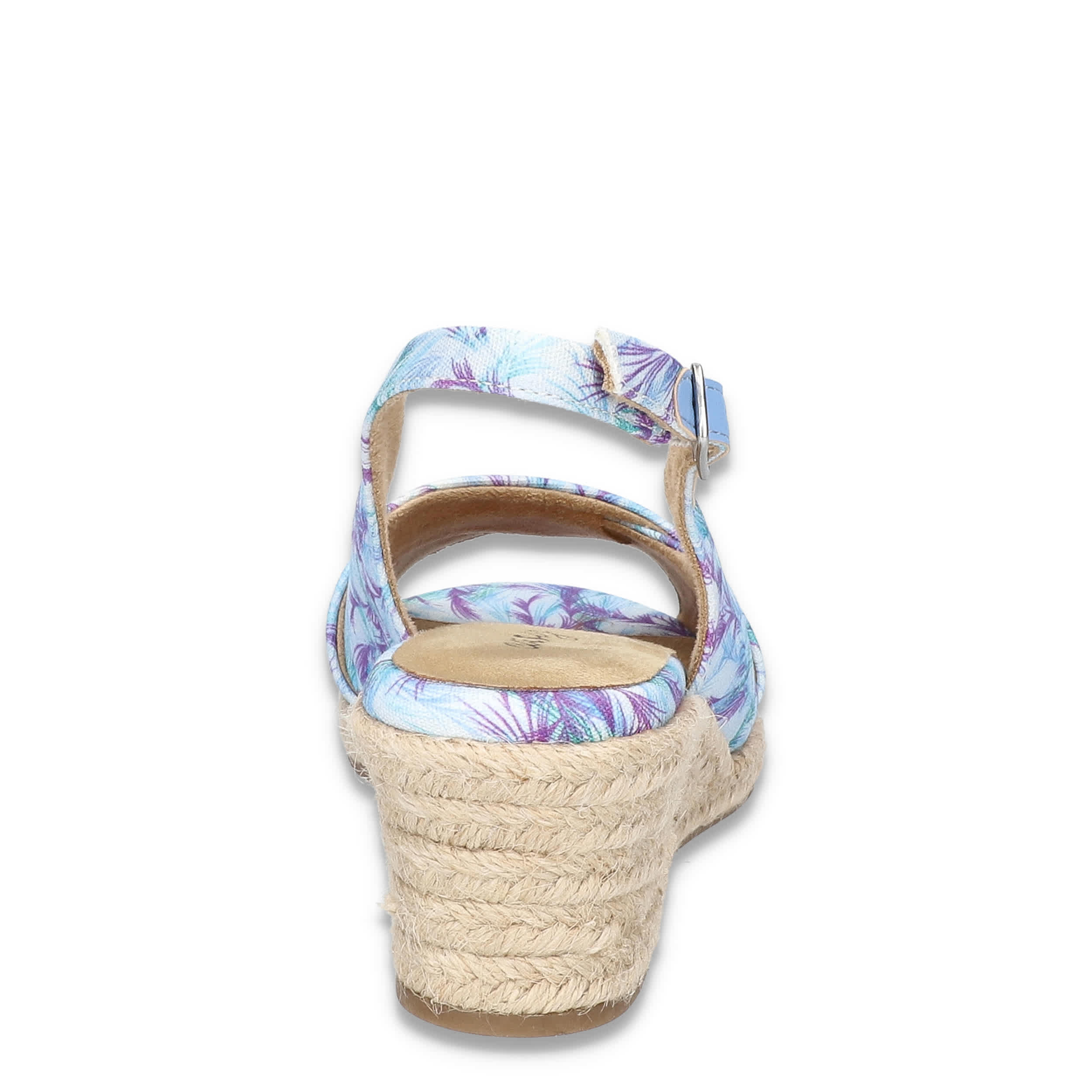 EASY STREET-WOMENS DEVLIN SANDAL-BLUE & PURPLE