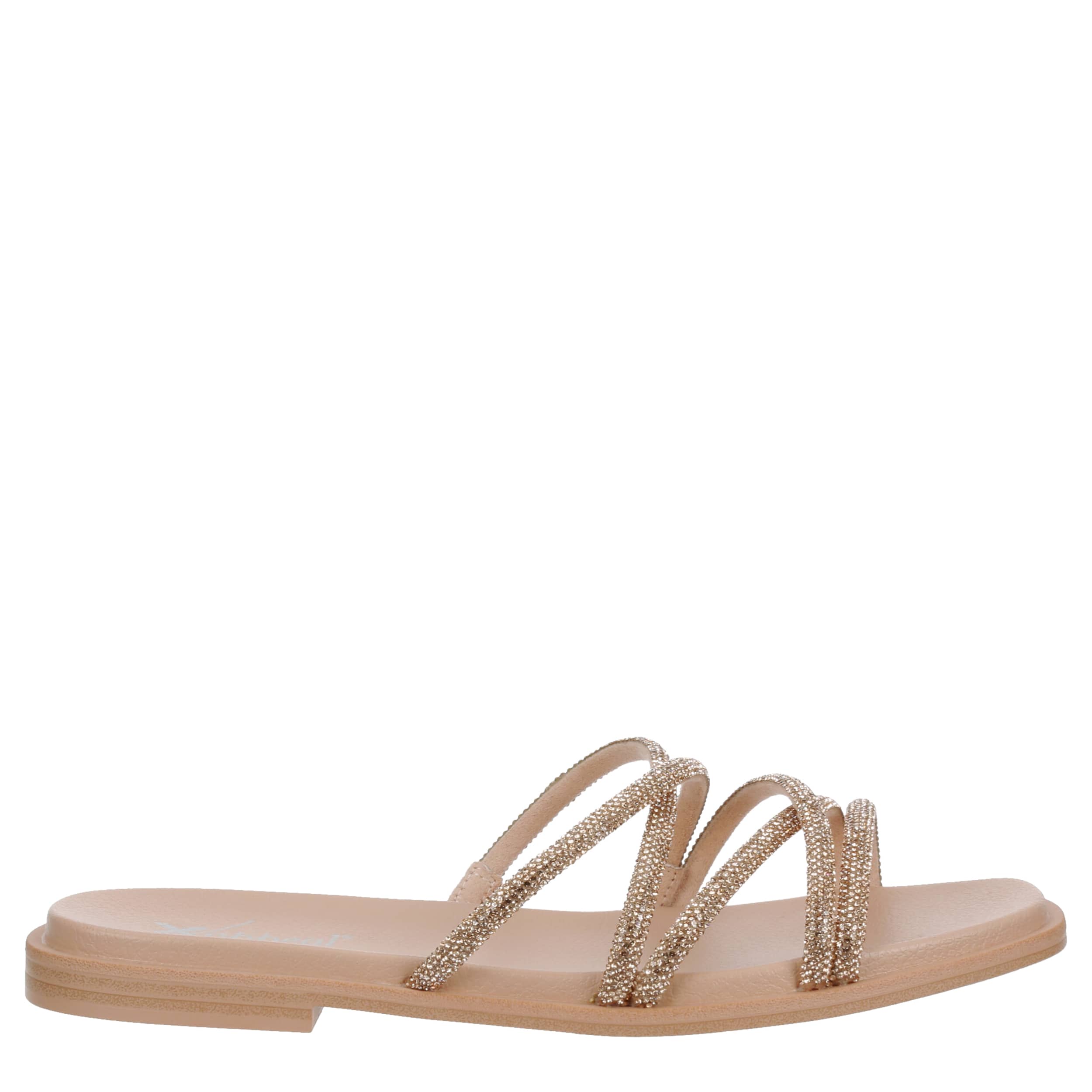 WOMENS KALANI SLIDE SANDAL - ROSE GOLD