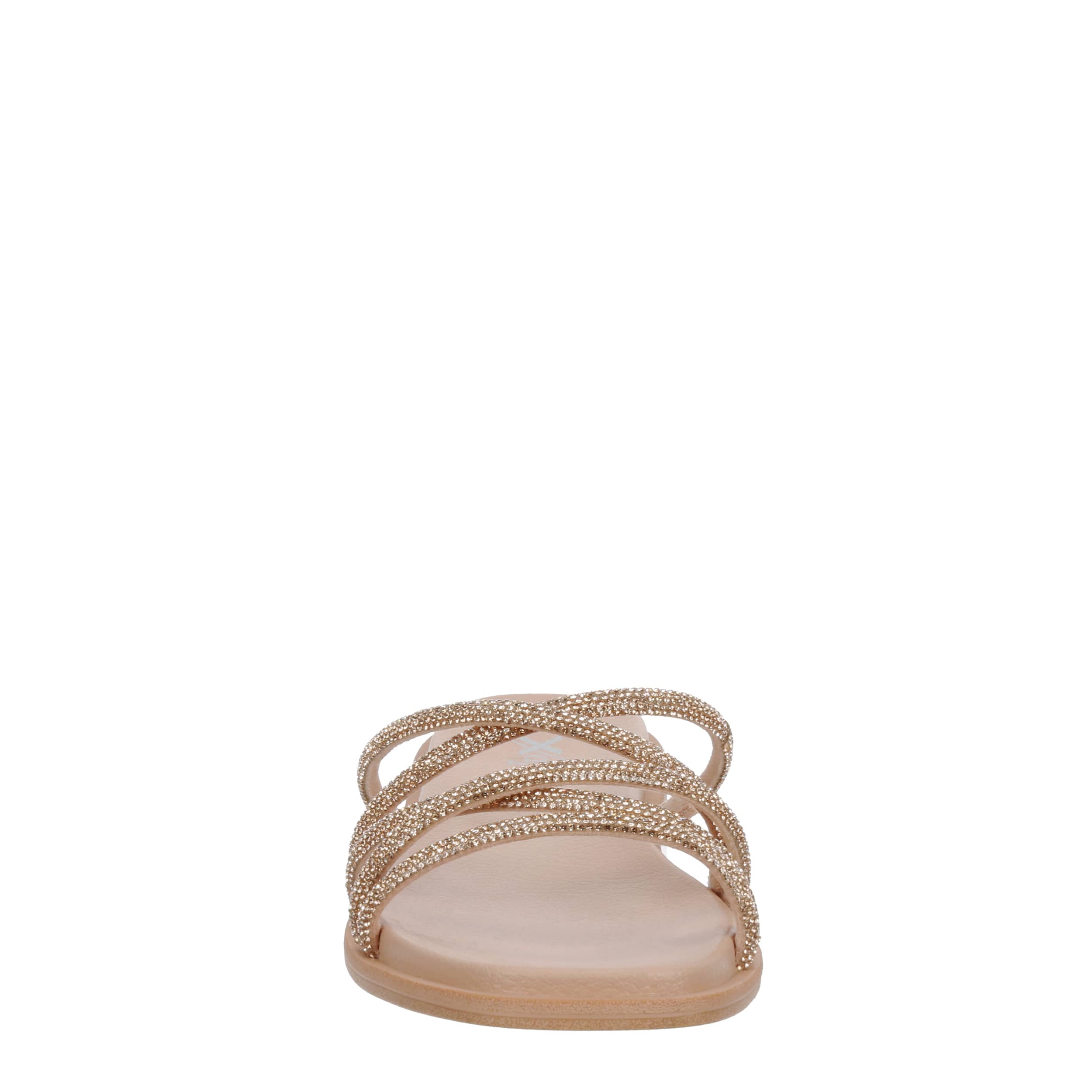 WOMENS KALANI SLIDE SANDAL - ROSE GOLD