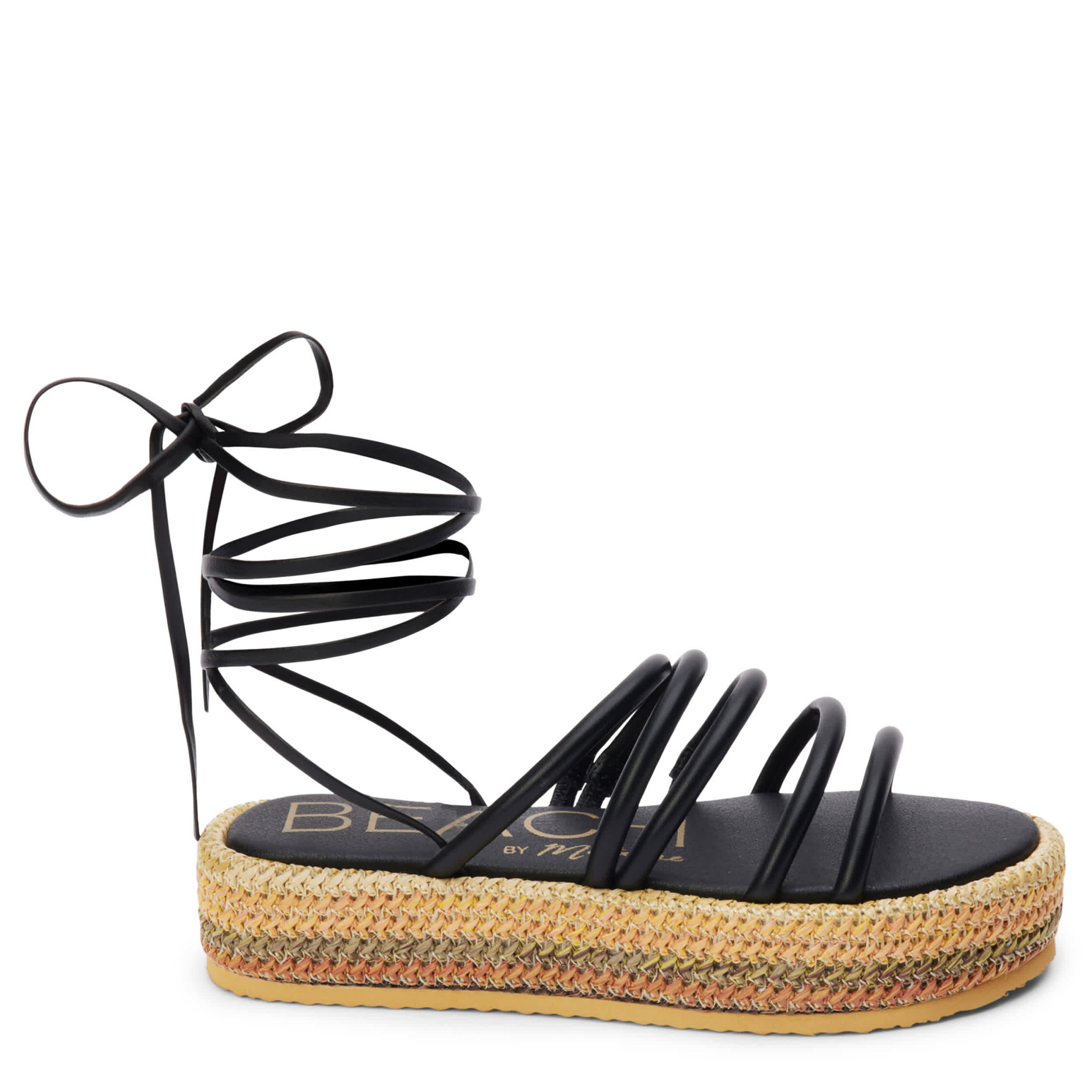 BEACH-WOMENS ELI PLATFORM SANDAL-BLACK & 