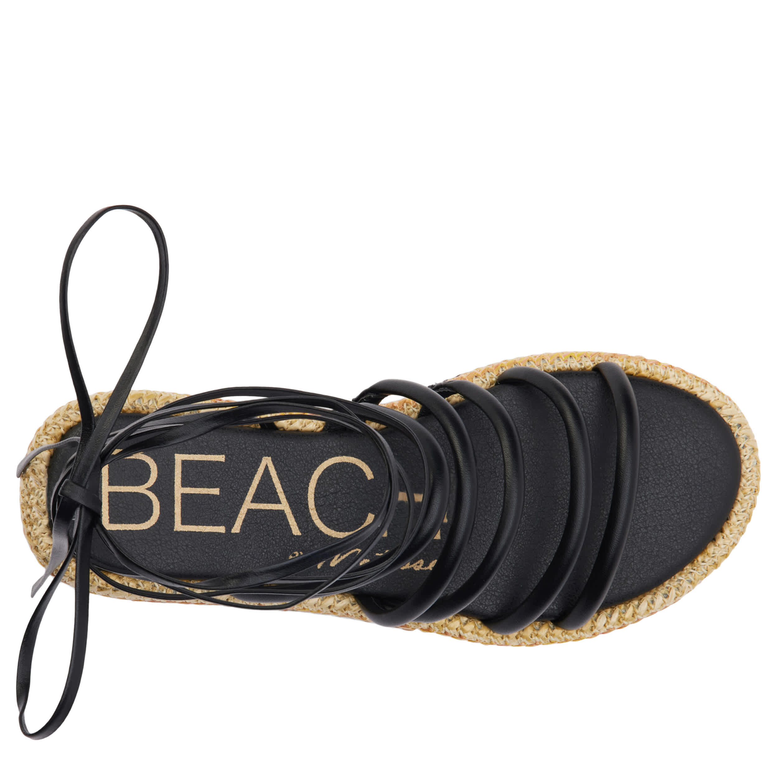 BEACH-WOMENS ELI PLATFORM SANDAL-BLACK & 