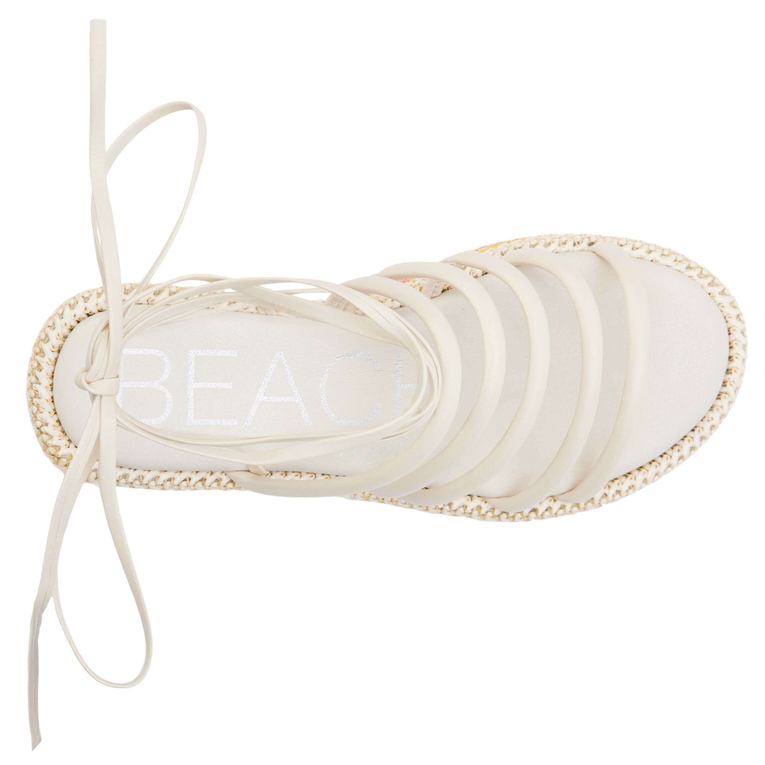 BEACH-WOMENS ELI PLATFORM SANDAL-IVORY & 