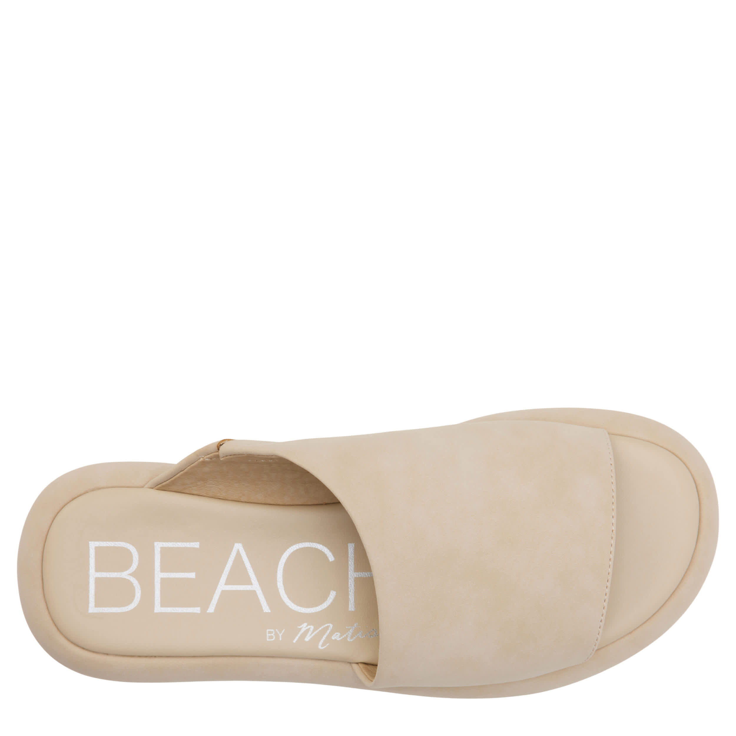 BEACH-WOMENS LOTUS SLIDE SANDAL-BONE & 