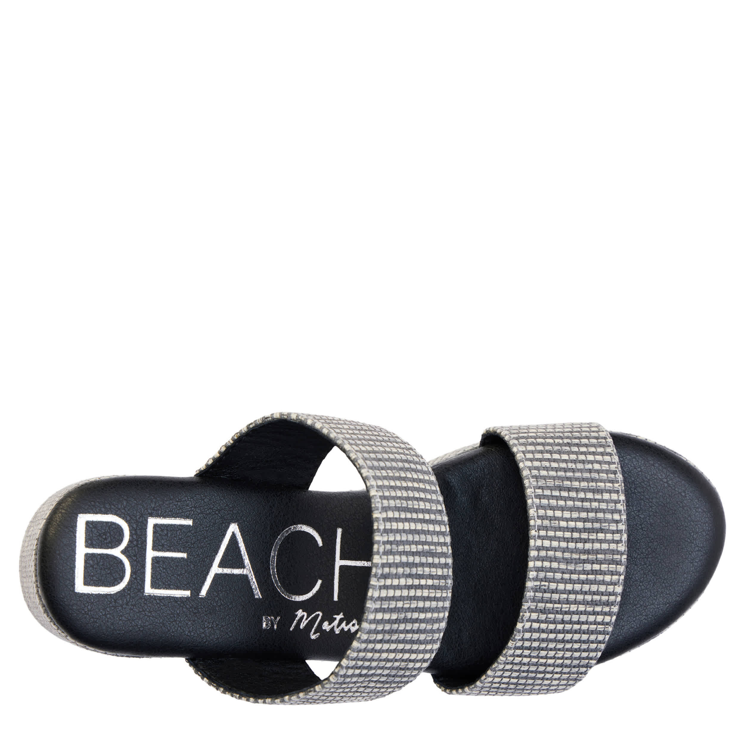 BEACH-WOMENS OCEAN AVE PLATFORM SANDAL-BLACK & 