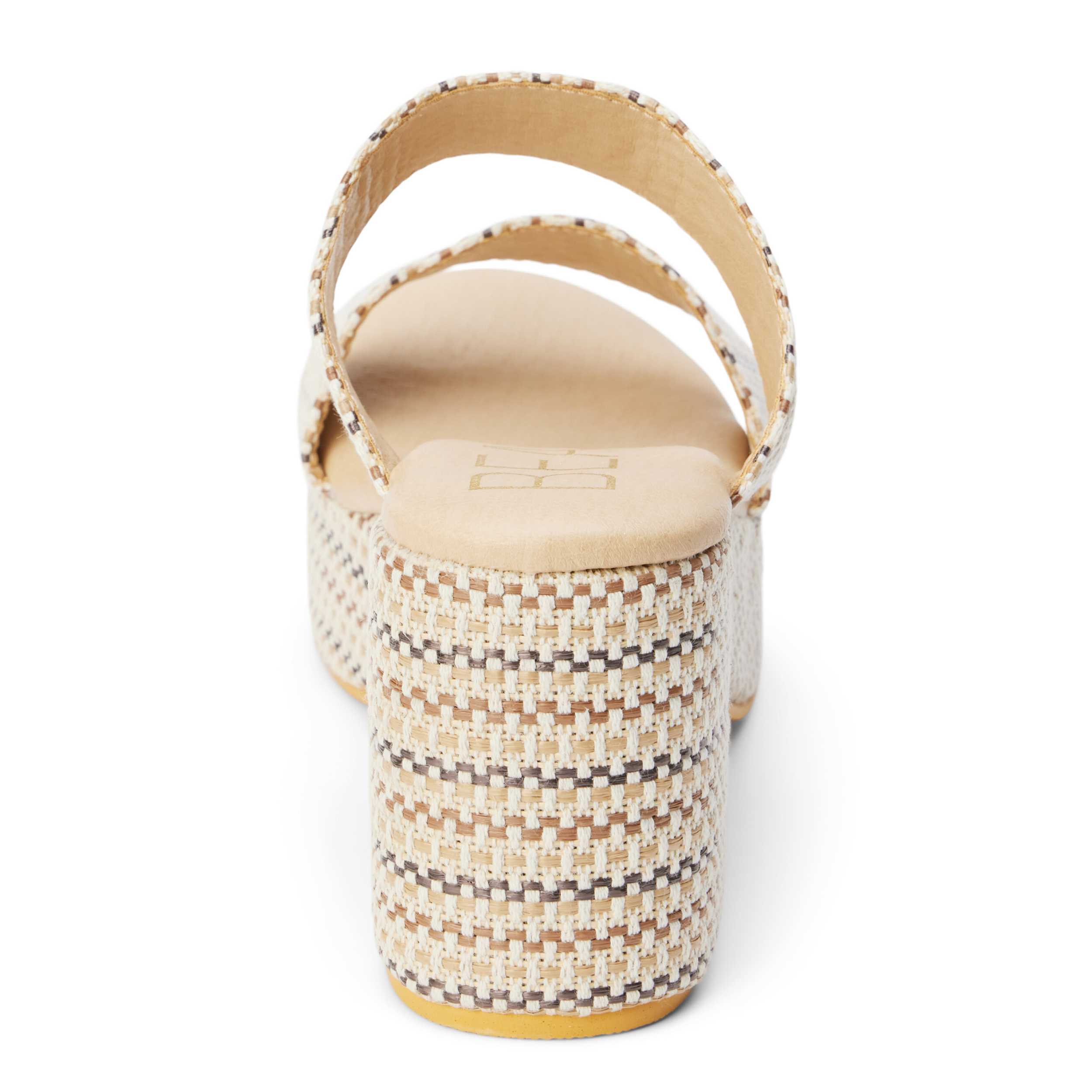 BEACH-WOMENS OCEAN AVE PLATFORM SANDAL-IVORY & 