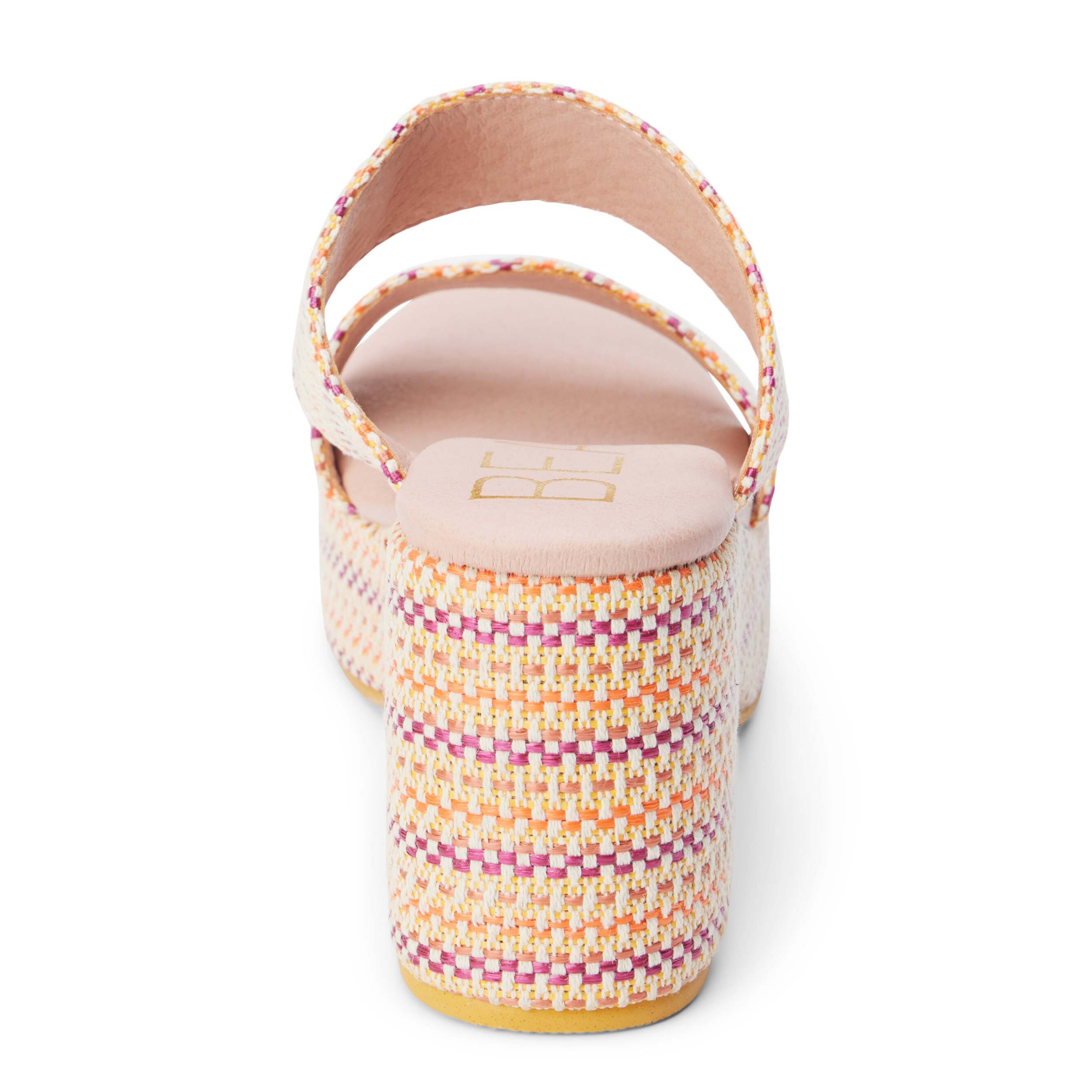 BEACH-WOMENS OCEAN AVE PLATFORM SANDAL-PINK & 